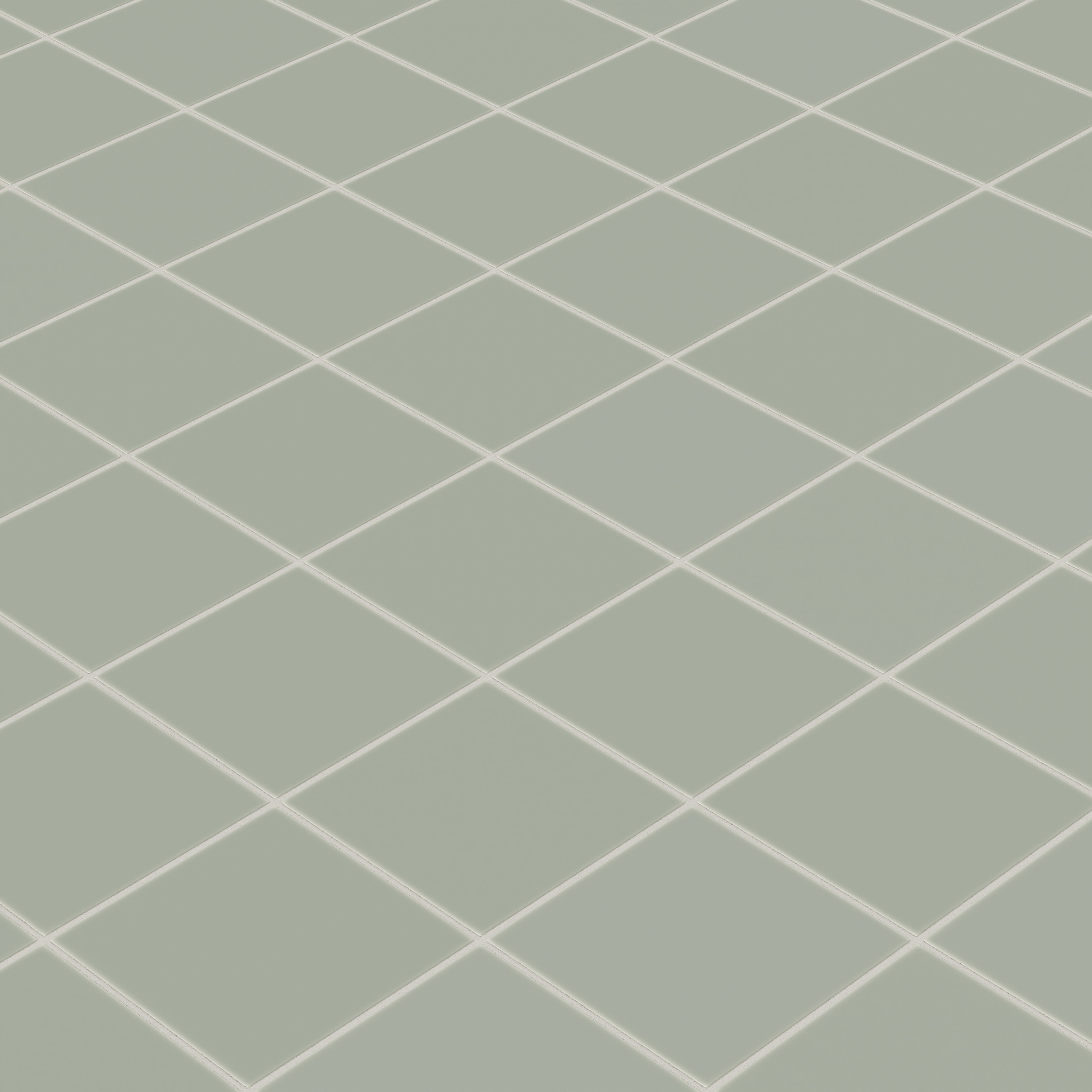 6x6 Natural Press Ceramic Tile in Terre Verte Matte