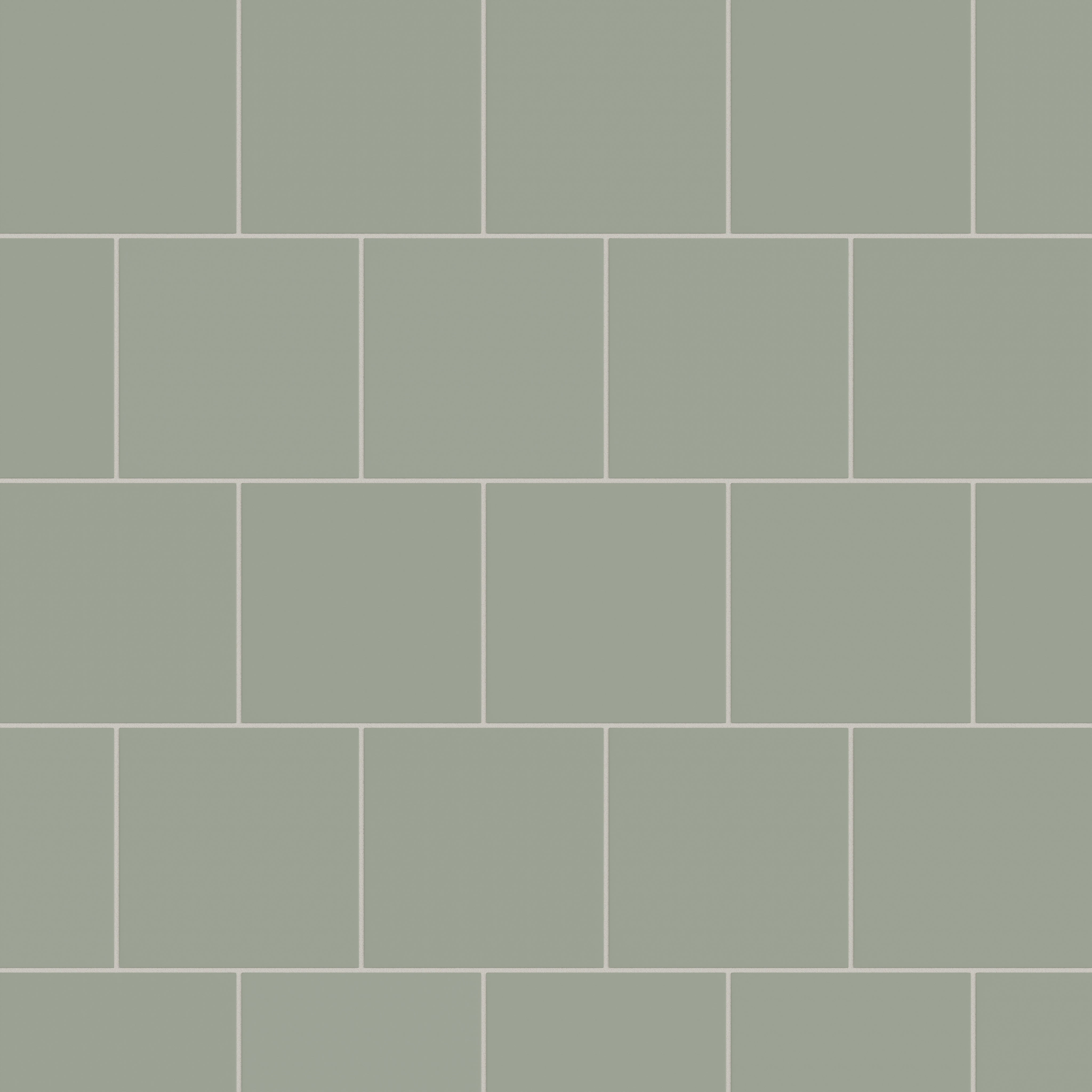 8x8 Natural Press Ceramic Tile in Terre Verte Matte