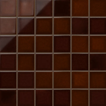 4x4 Original Ceramic Tile in Tiger's Eye