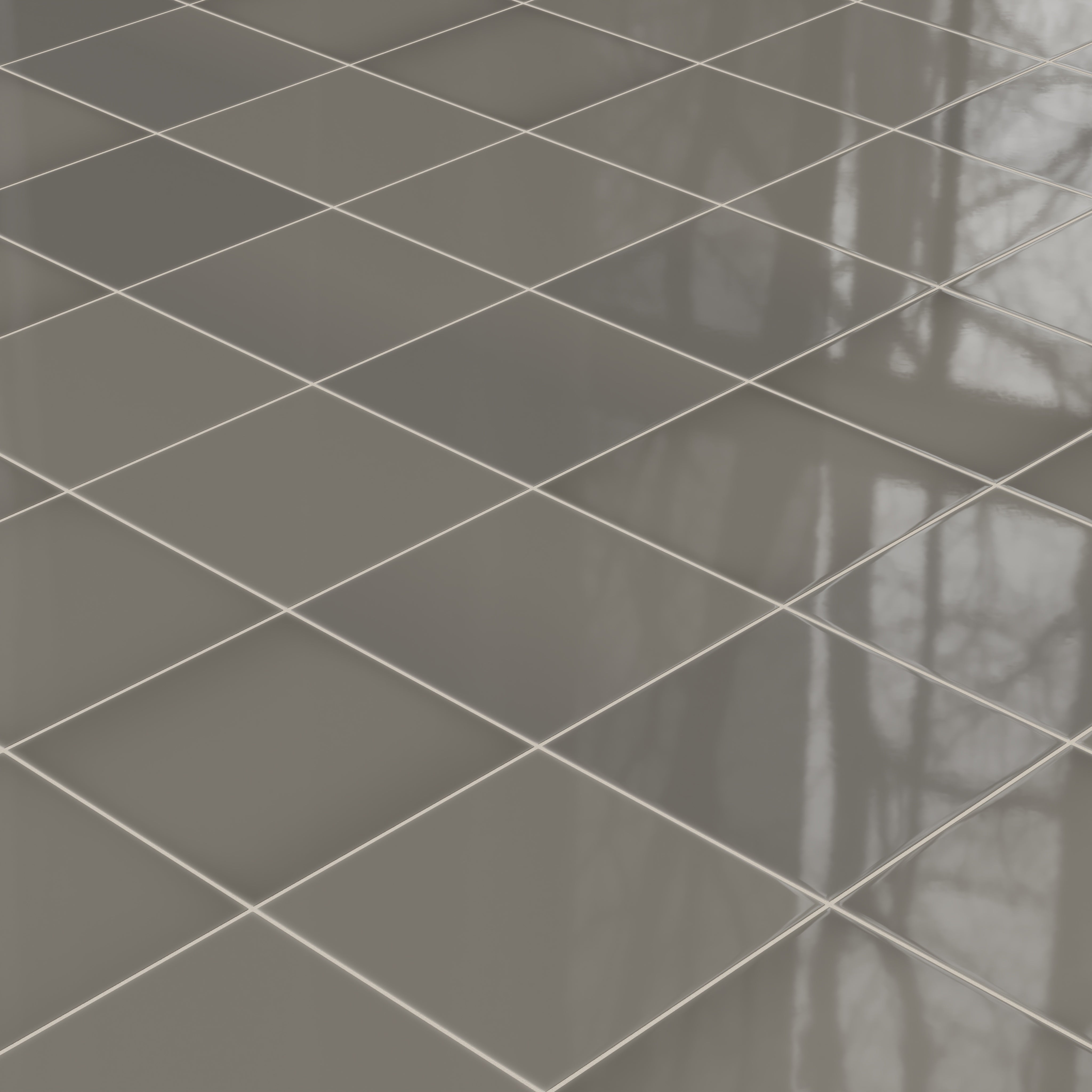 12x12 Natural Press Ceramic Tile in Timberline Gloss