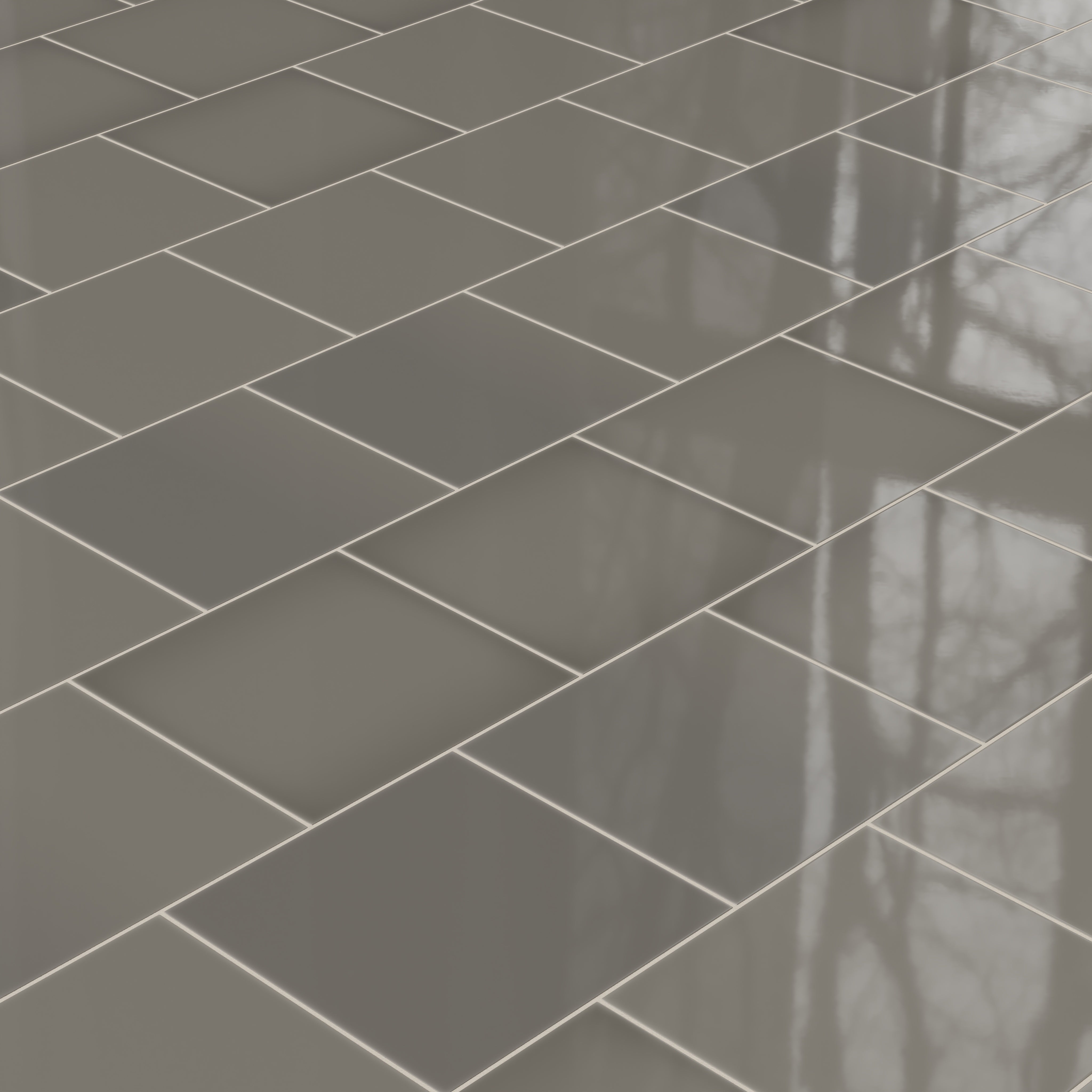12x12 Natural Press Ceramic Tile in Timberline Gloss