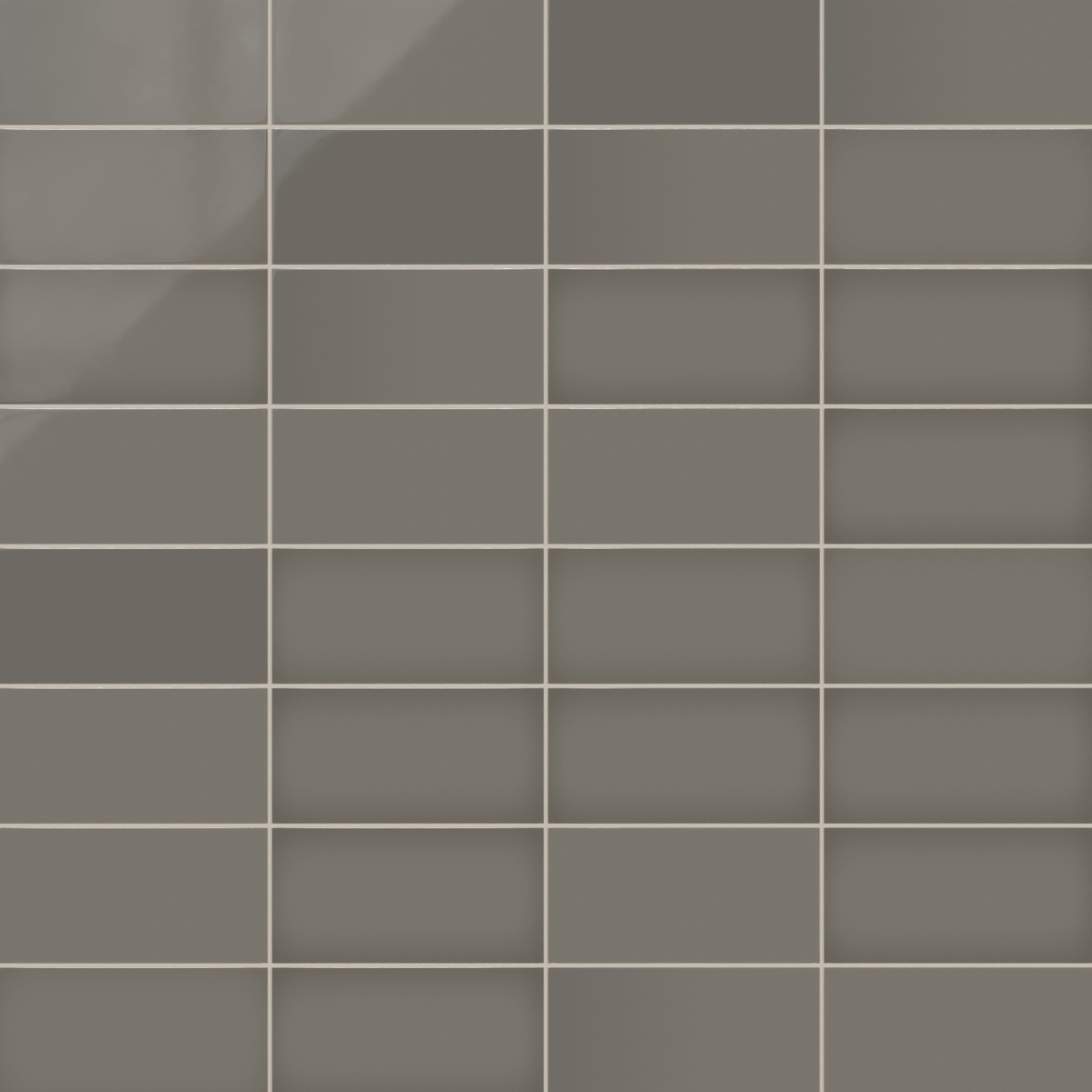 6x12 Natural Press Ceramic Tile in Timberline Gloss
