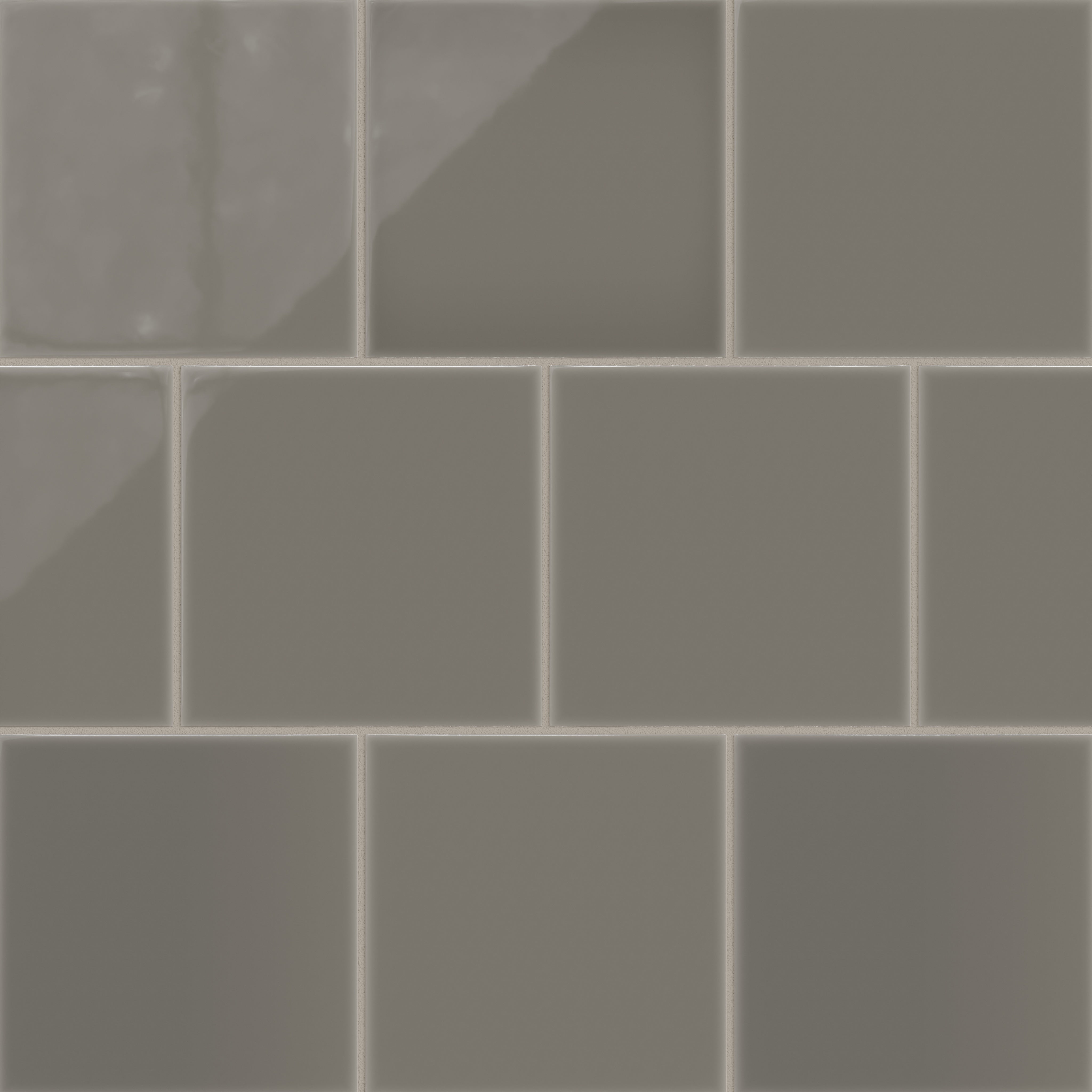8x8 Natural Press Ceramic Tile in Timberline Gloss
