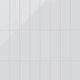 3x9 Natural Press Ceramic Tile in Tin Oxide Gloss