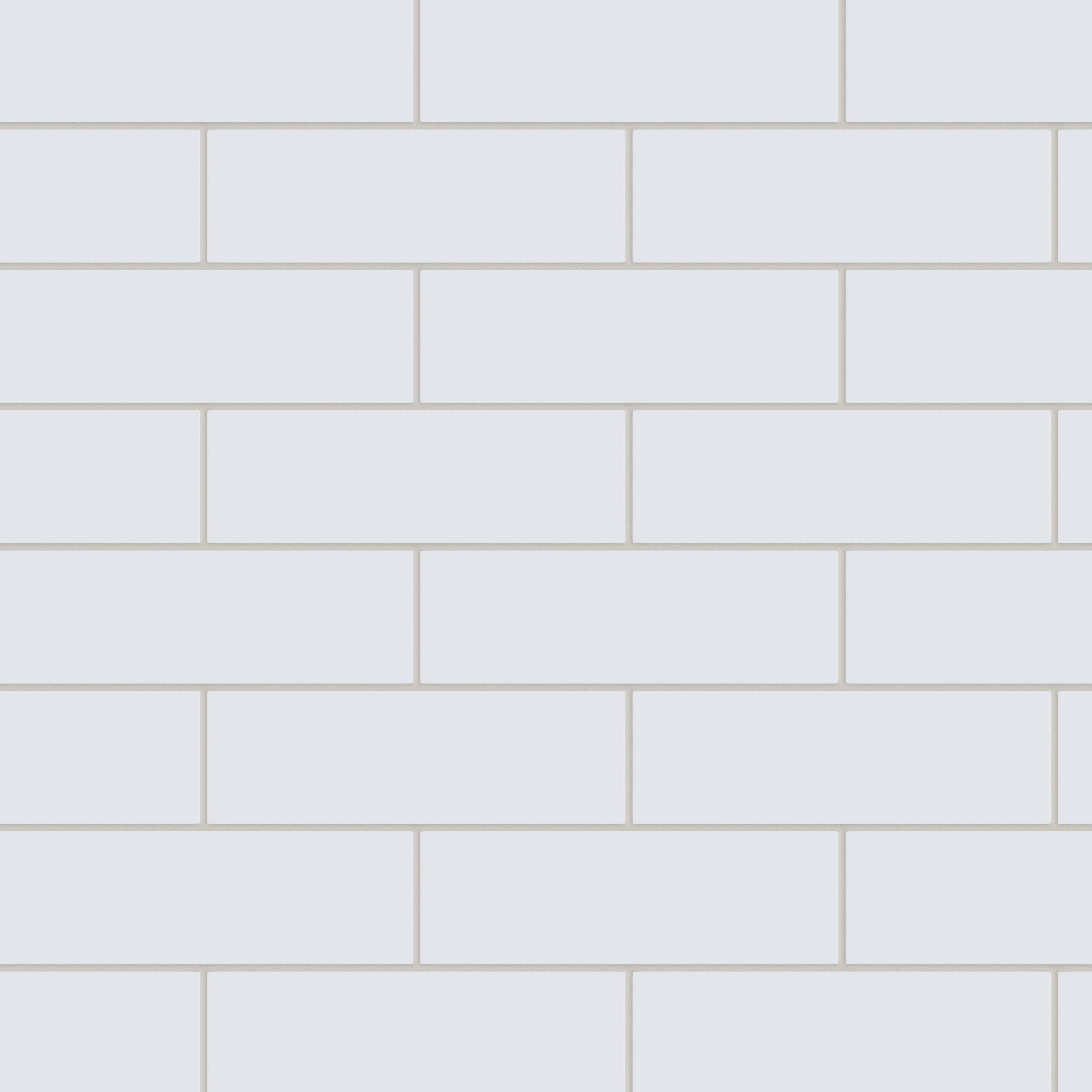 3x9 Natural Press Ceramic Tile in Tin Oxide Matte