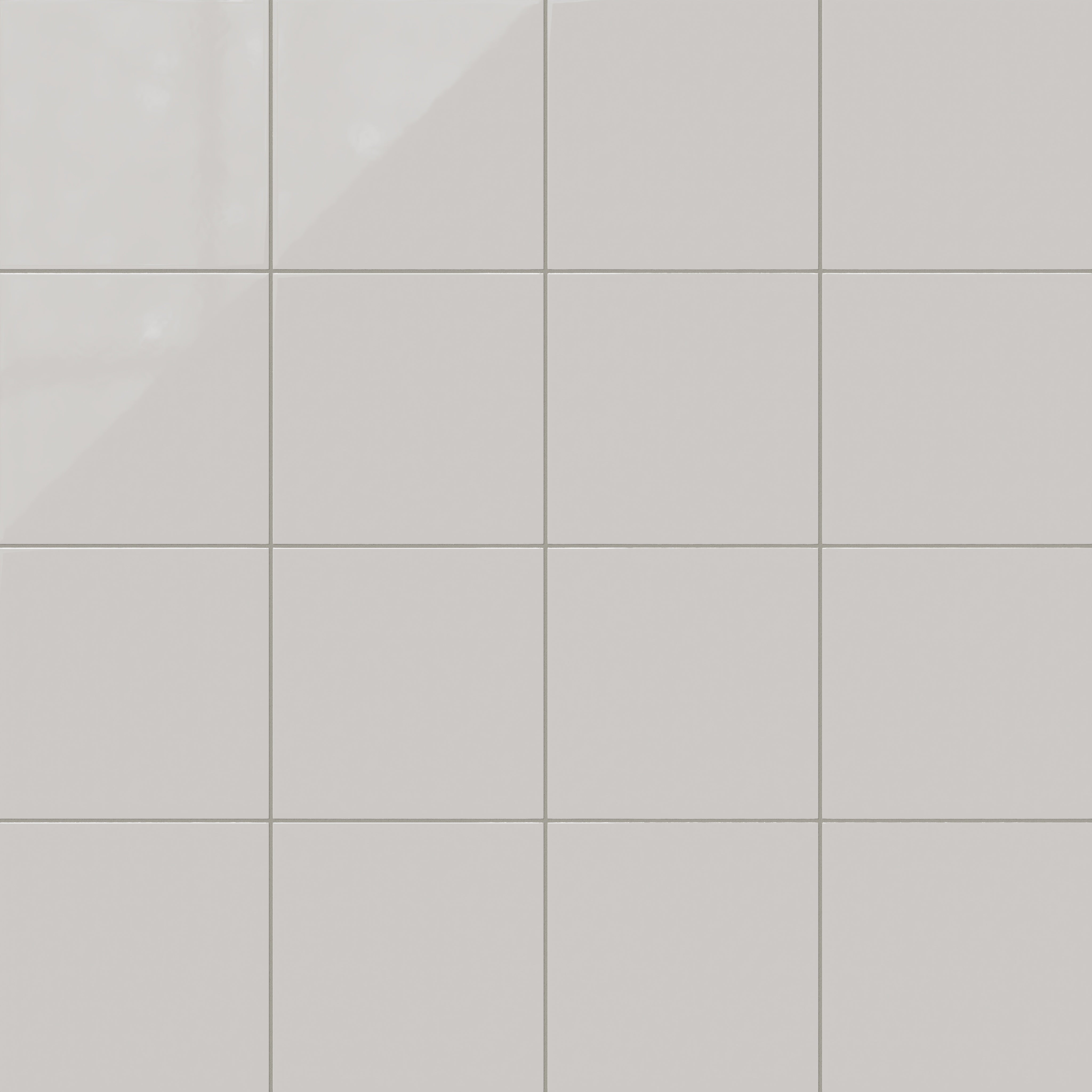 12x12 Natural Press Ceramic Tile in Titanium Grey Gloss