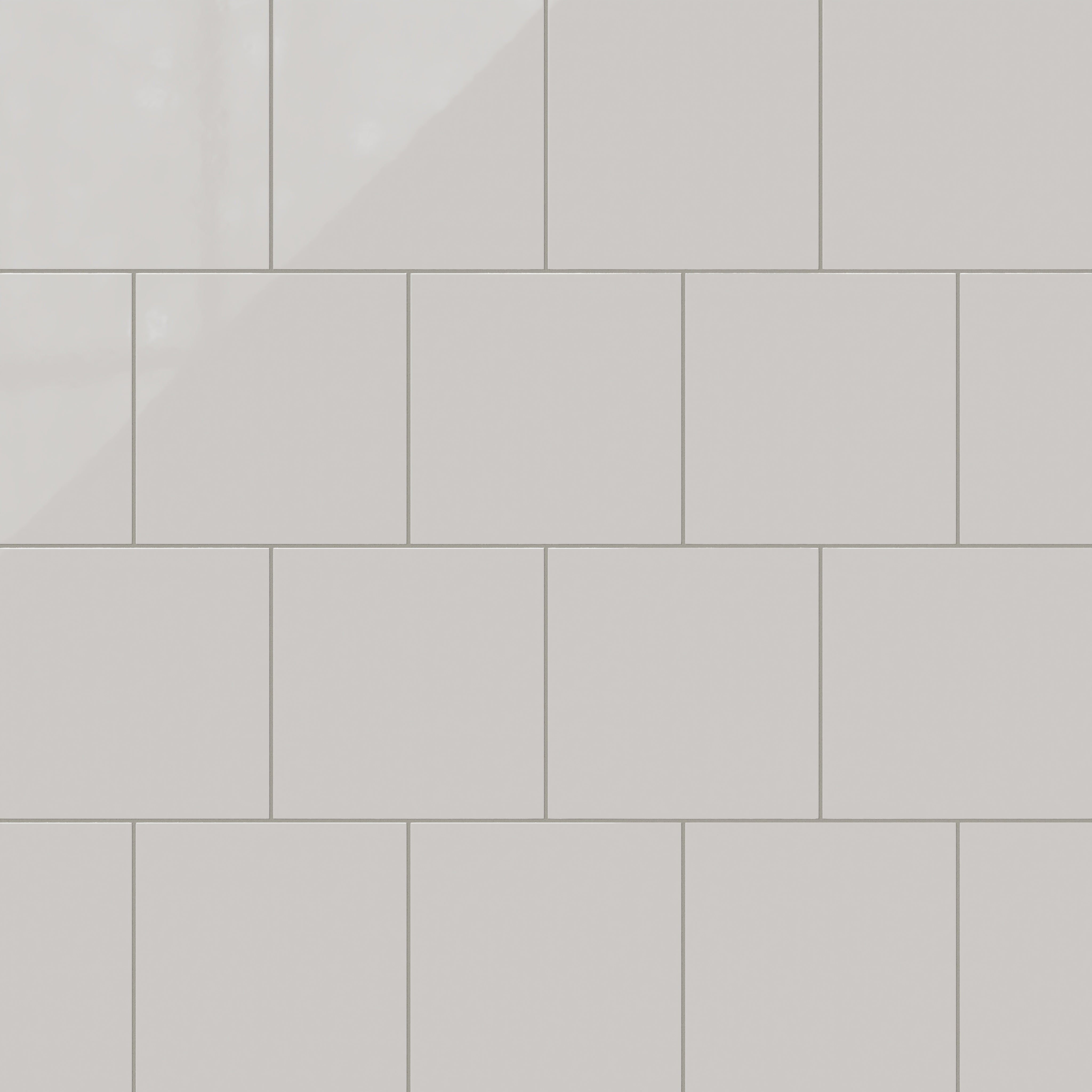 12x12 Natural Press Ceramic Tile in Titanium Grey Gloss