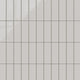 2x6 Natural Press Ceramic Tile in Titanium Grey Gloss