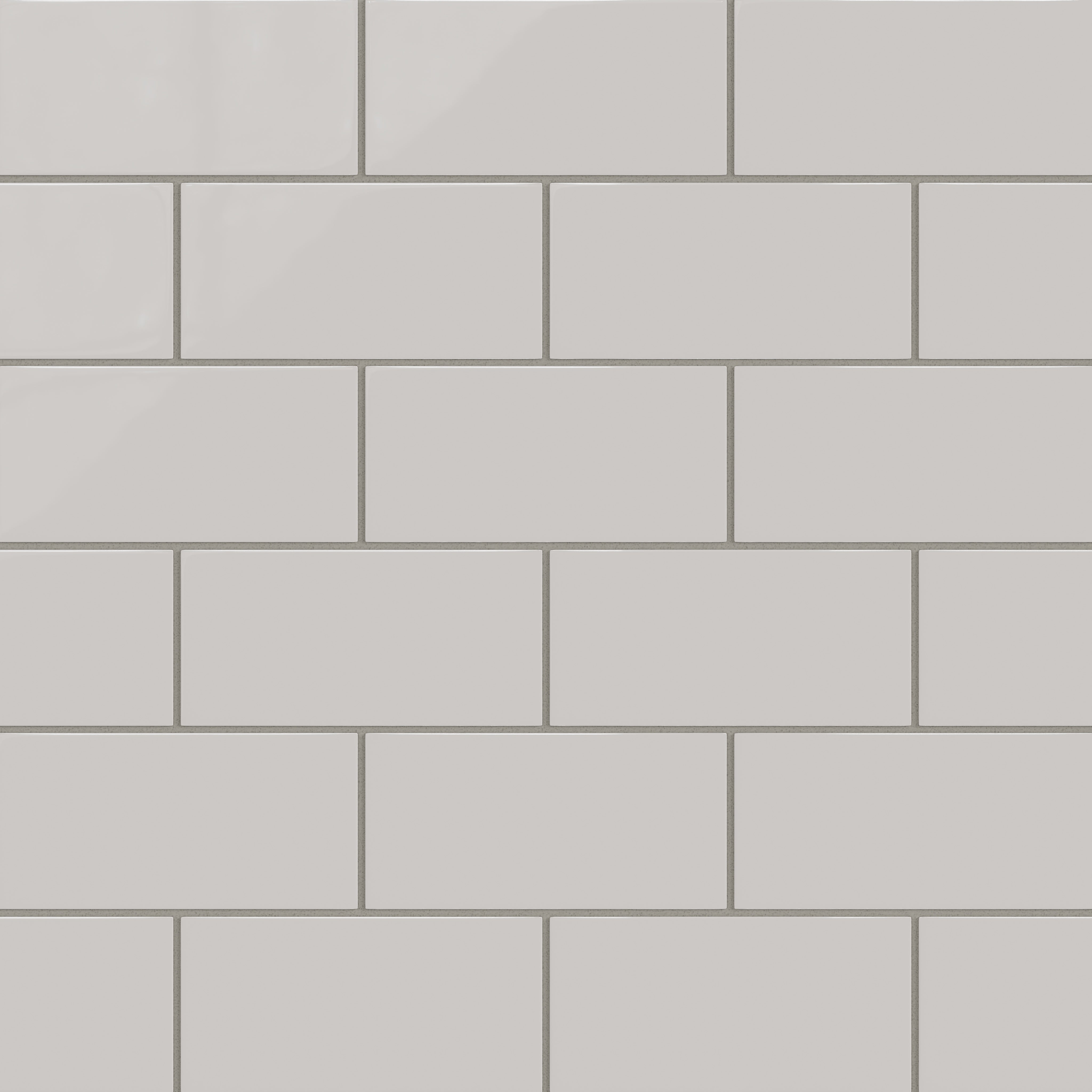 4x8 Natural Press Ceramic Tile in Titanium Grey Gloss