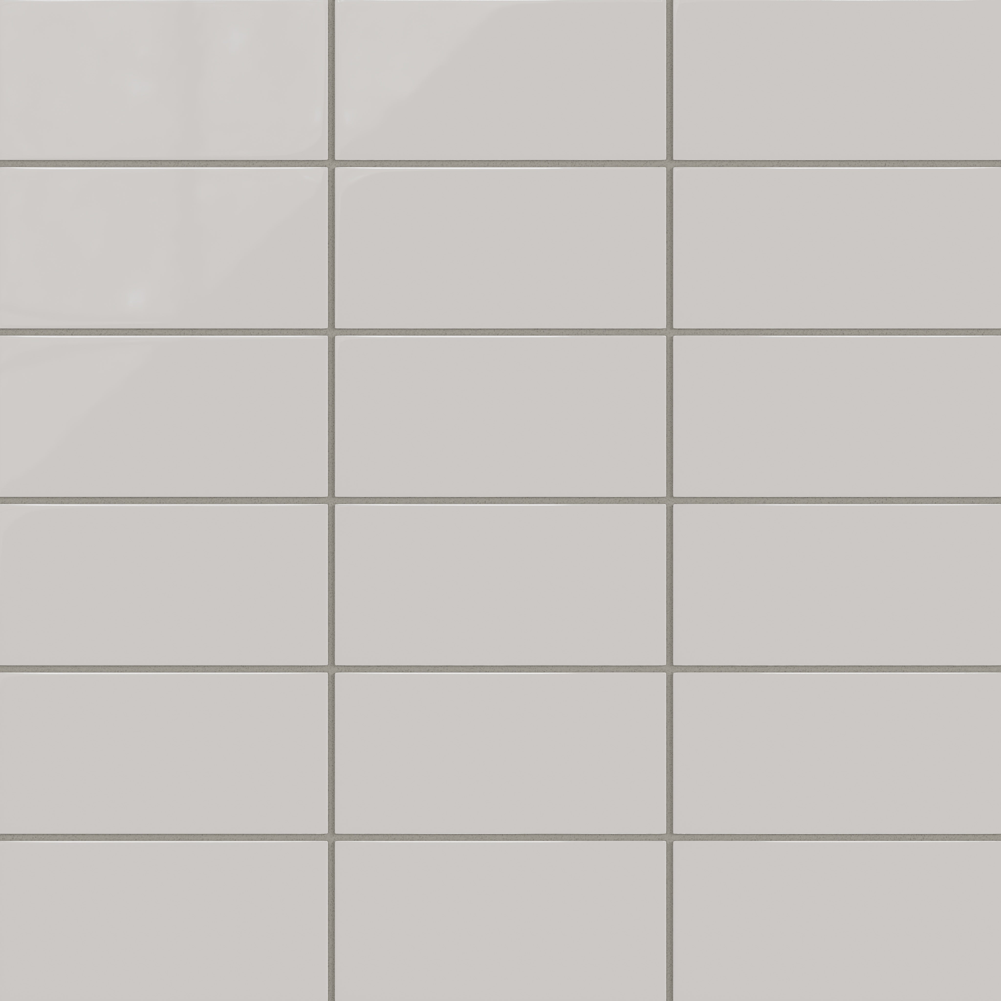 4x8 Natural Press Ceramic Tile in Titanium Grey Gloss