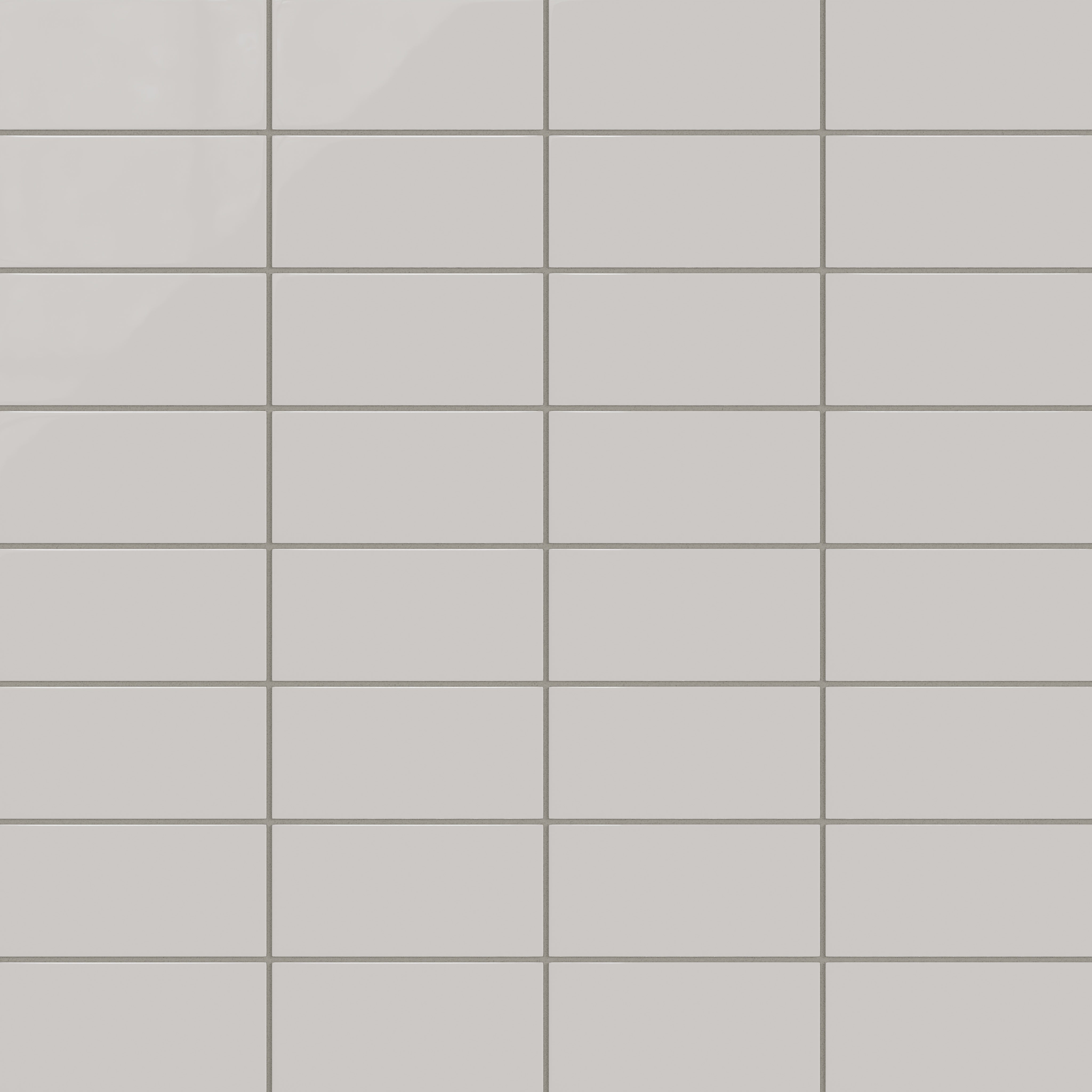 4x8 Natural Press Ceramic Tile in Titanium Grey Gloss