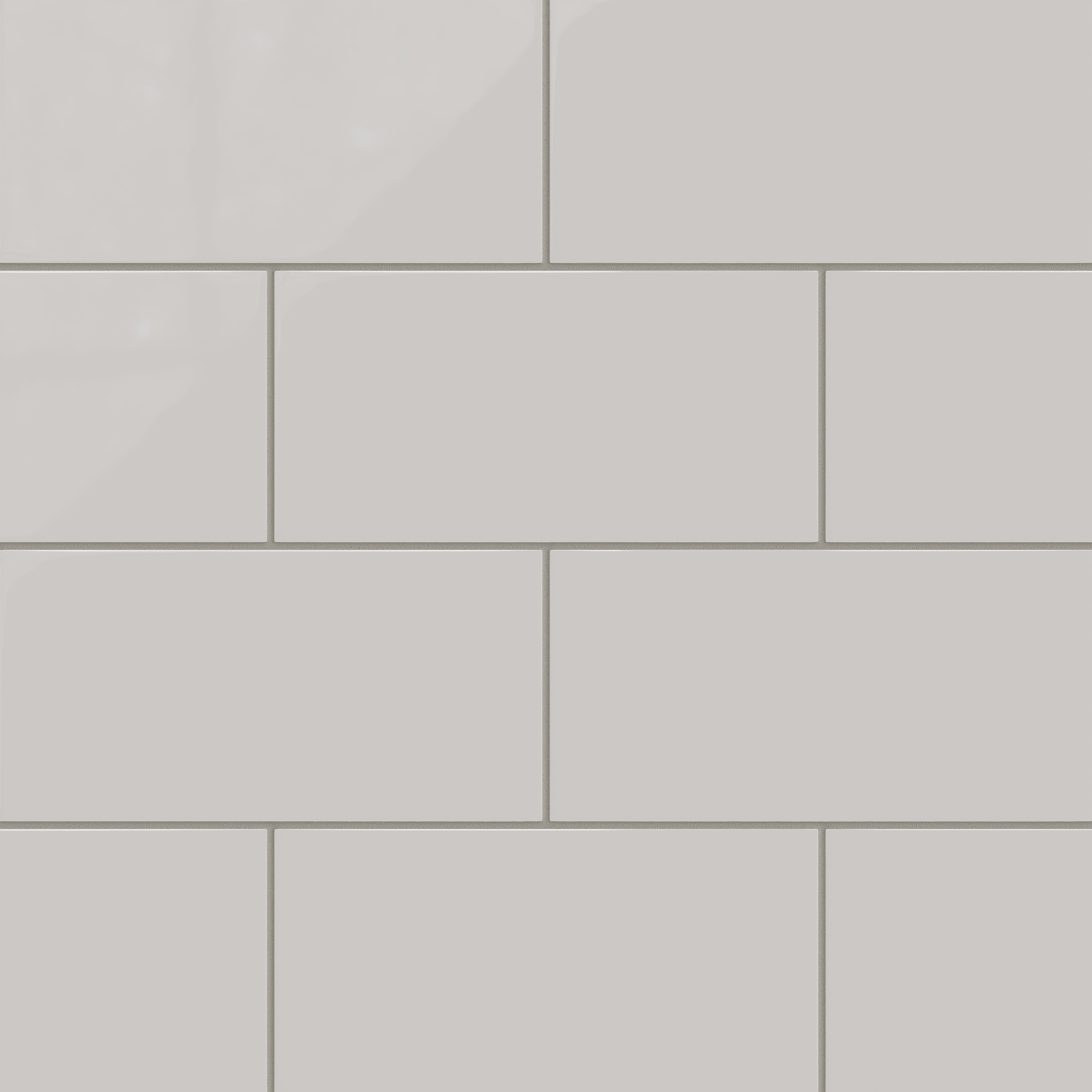6x12 Natural Press Ceramic Tile in Titanium Grey Matte