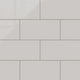 6x12 Natural Press Ceramic Tile in Titanium Grey Gloss