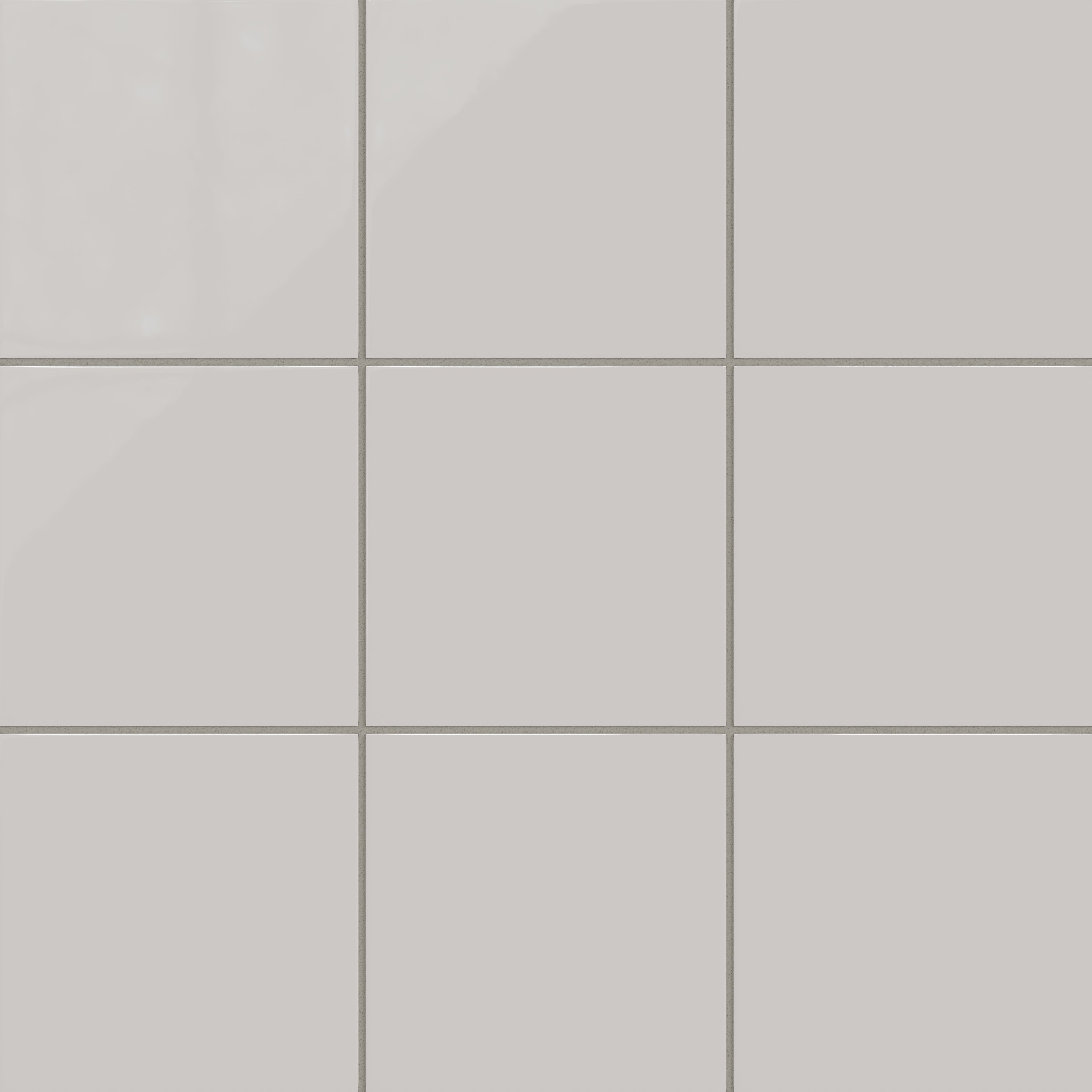 8x8 Natural Press Ceramic Tile in Titanium Grey Gloss