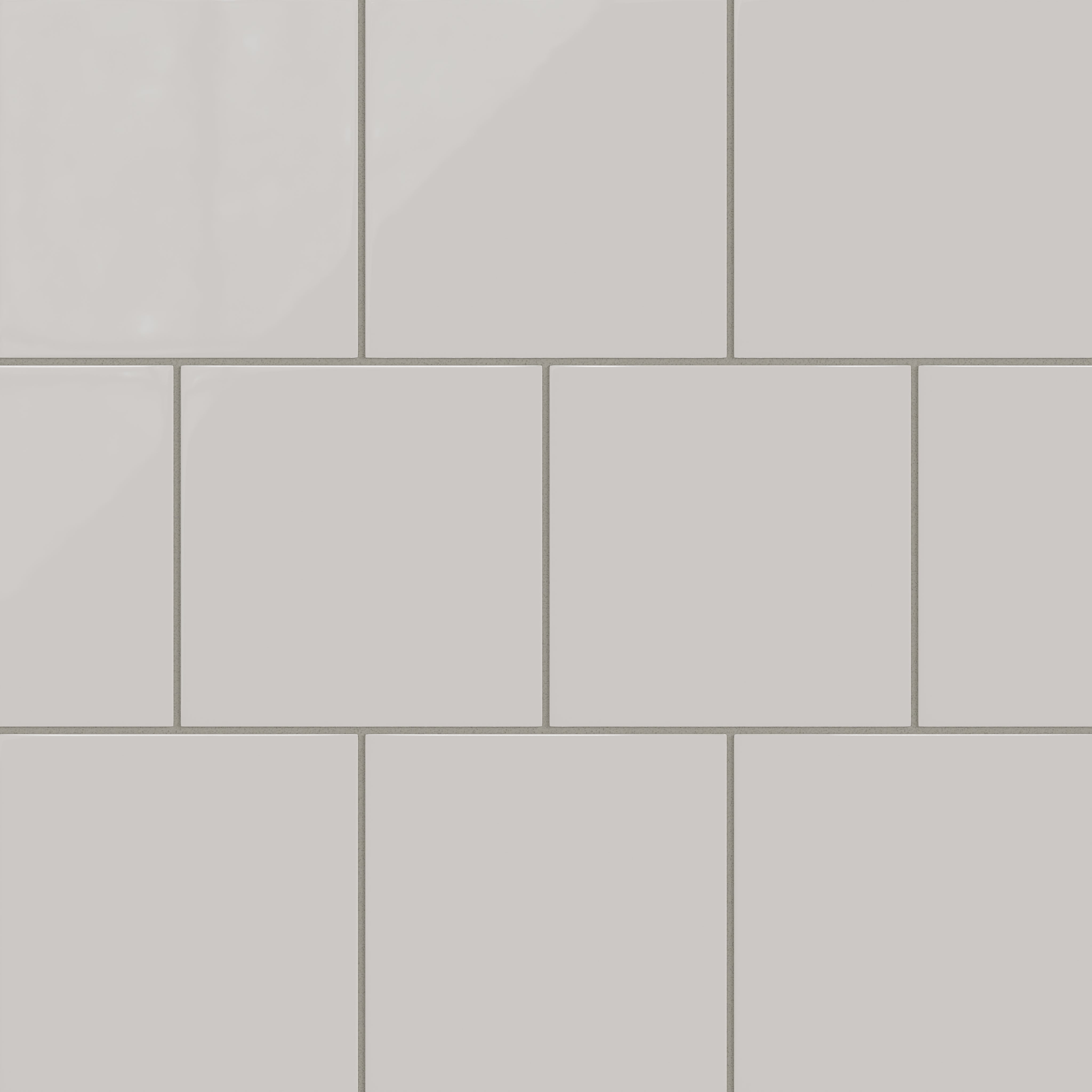 8x8 Natural Press Ceramic Tile in Titanium Grey Gloss