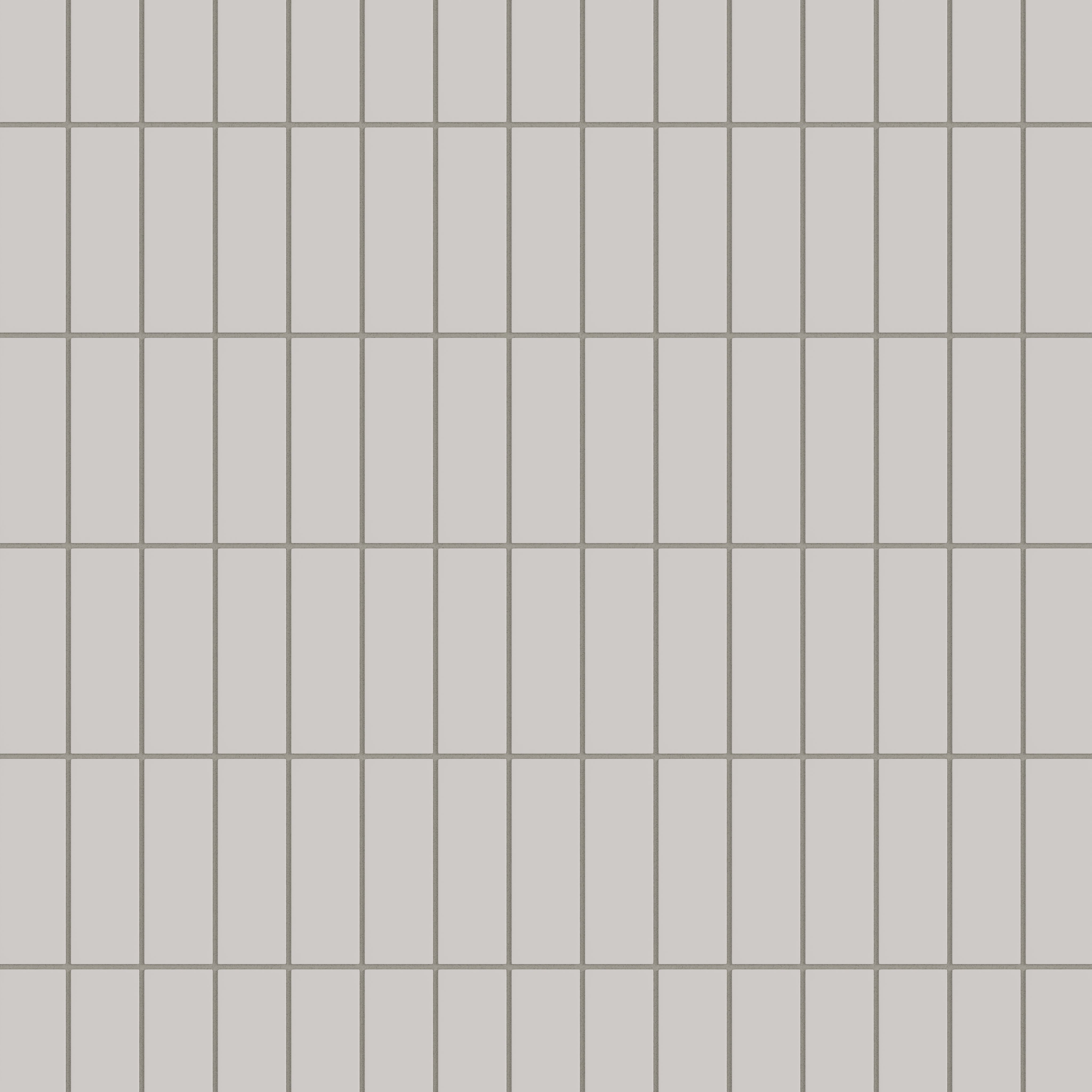 2x6 Natural Press Ceramic Tile in Titanium Grey Matte