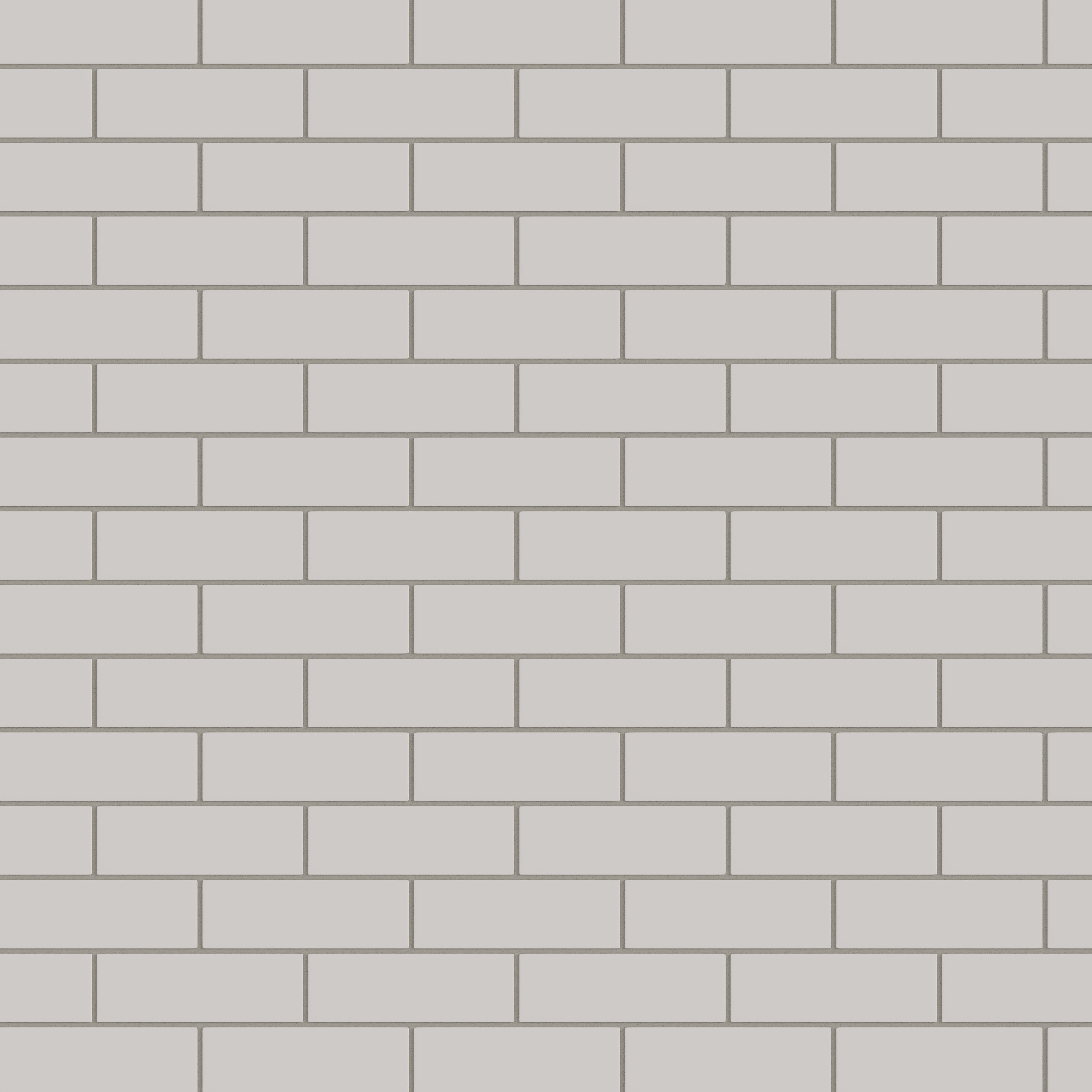 2x6 Natural Press Ceramic Tile in Titanium Grey Matte