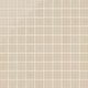 2x2 Straight Set Sheeted Original Ceramic Mosaic Tile in Tumbleweed Gloss