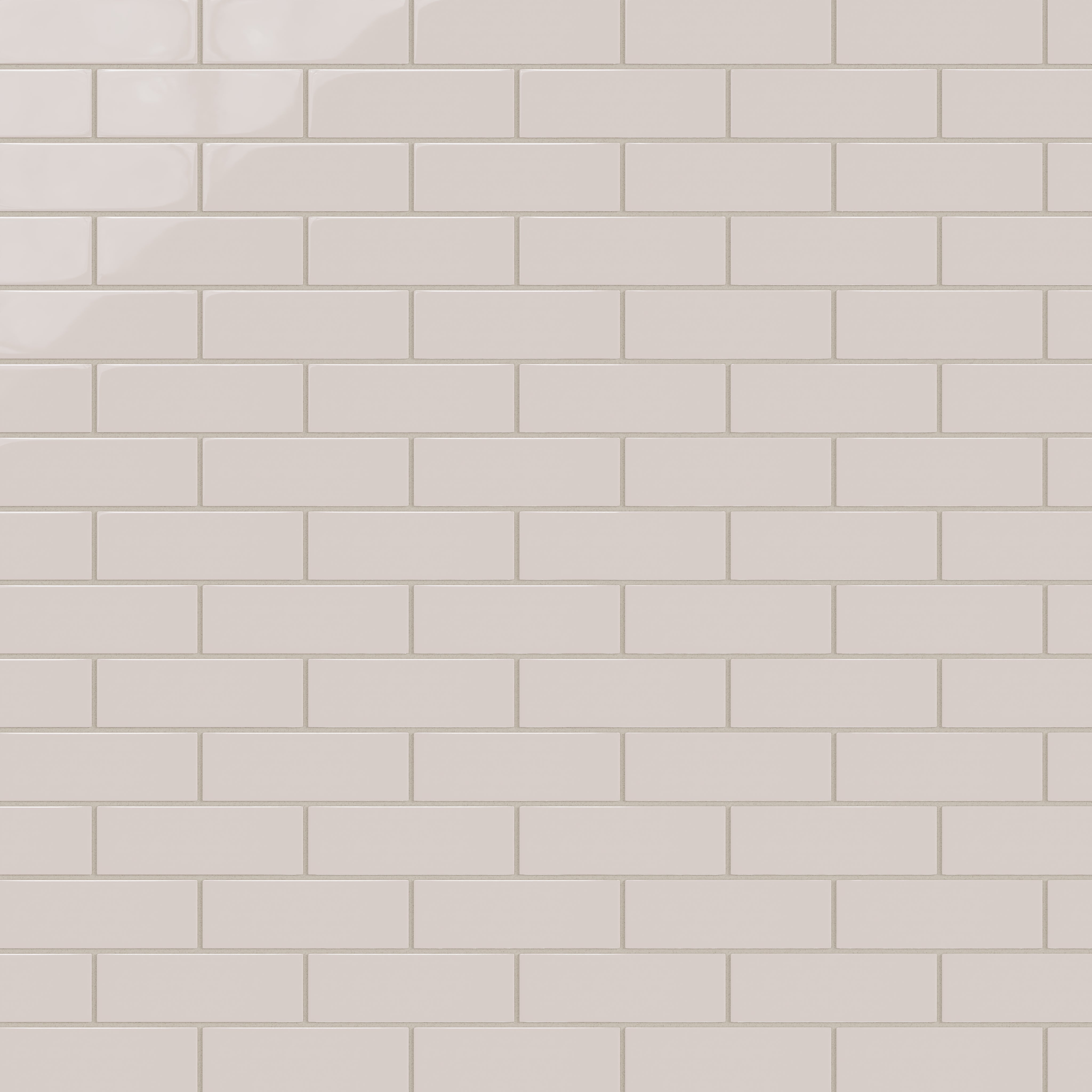 2x6 Natural Press Ceramic Tile in Tyrian Purple Gloss