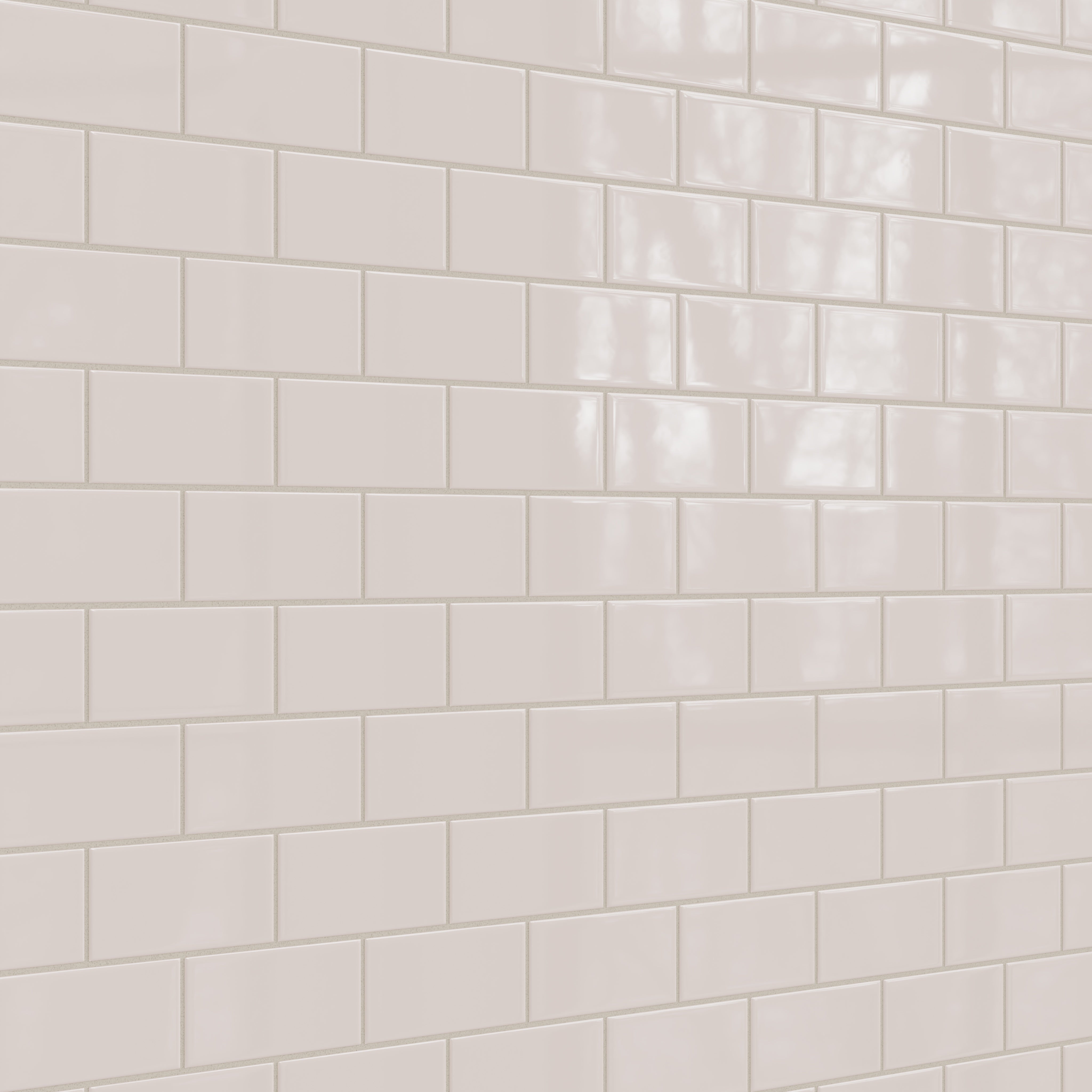 3x6 Natural Press Ceramic Tile in Tyrian Purple Gloss
