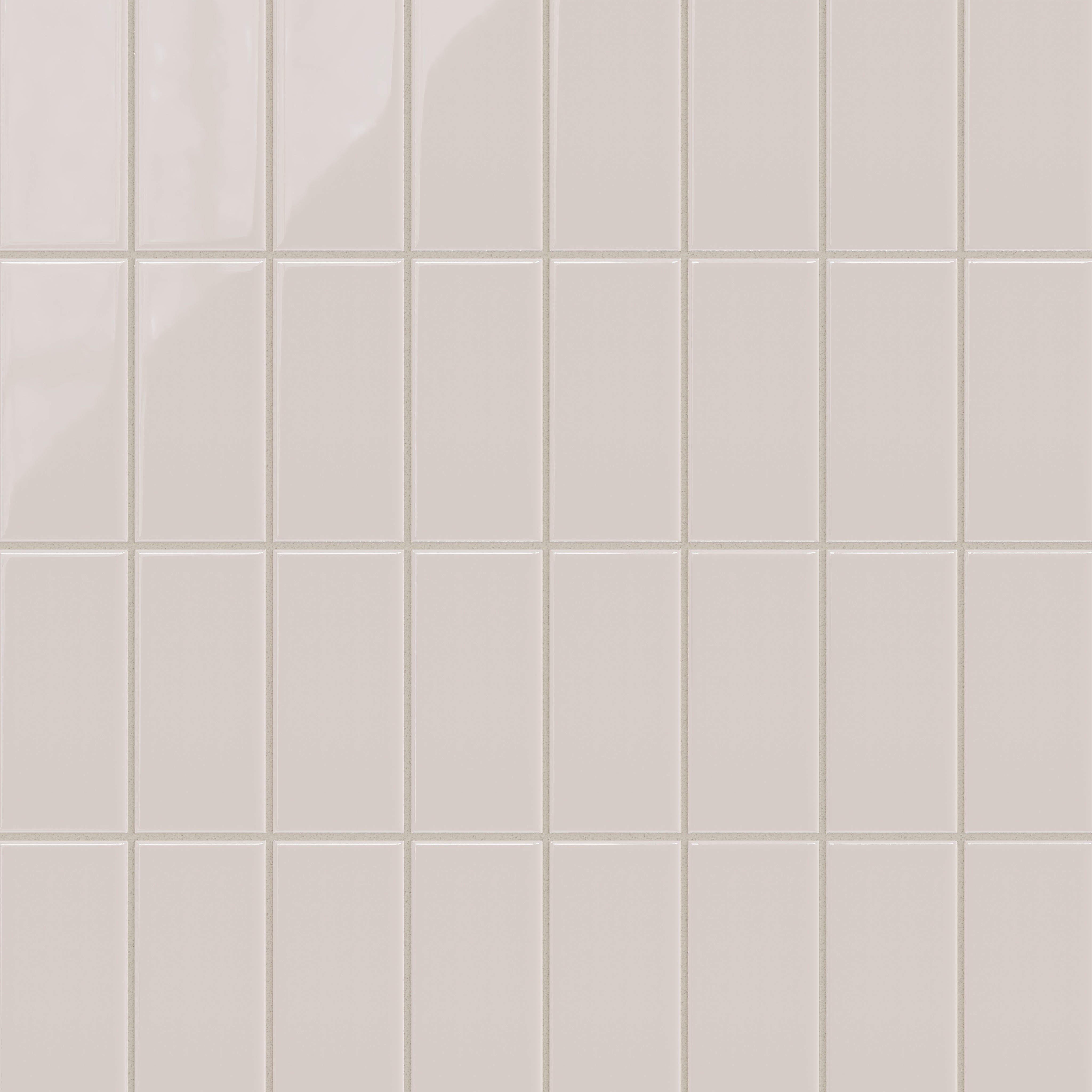 3x6 Natural Press Ceramic Tile in Tyrian Purple Gloss