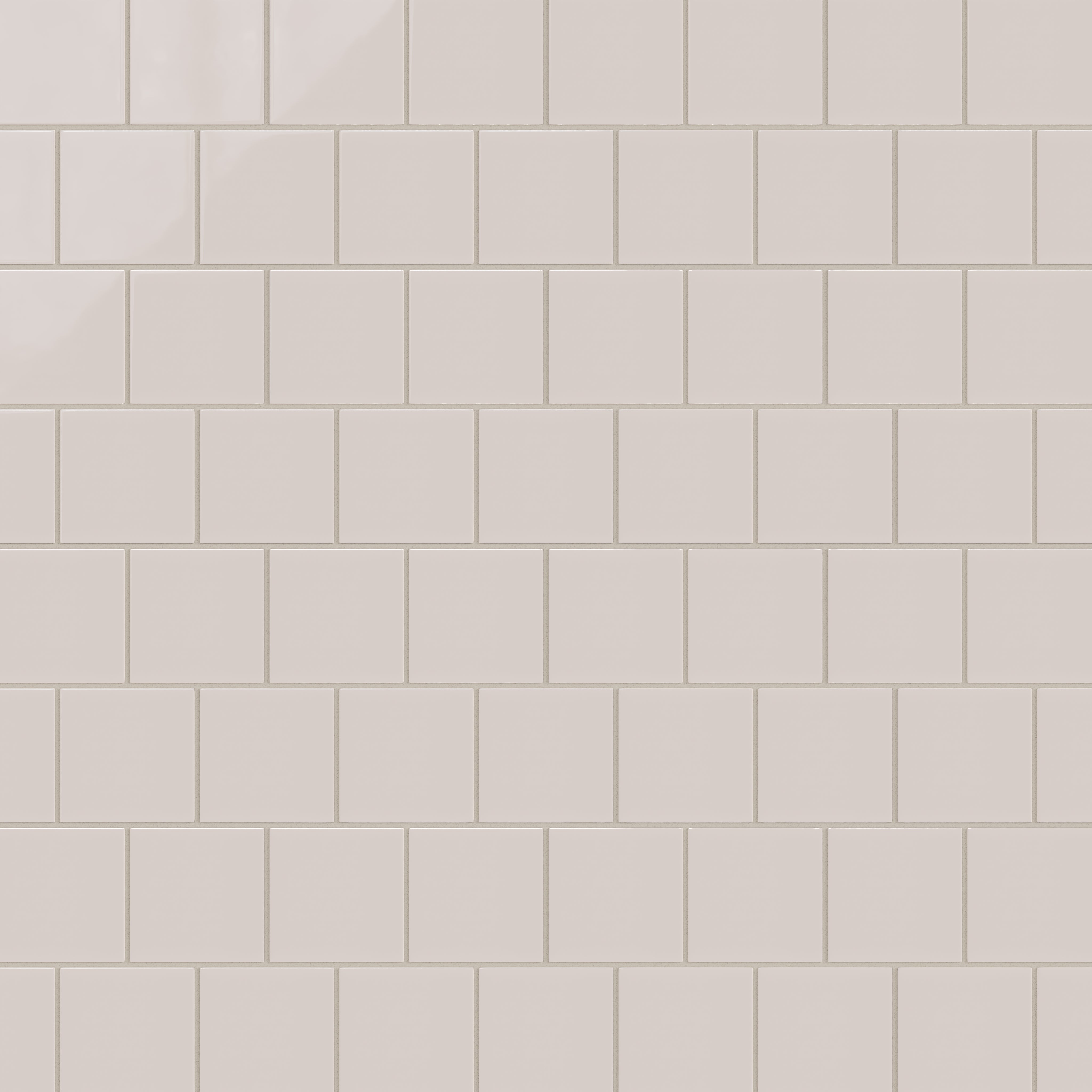 4x4 Natural Press Ceramic Tile in Titanium Grey Gloss