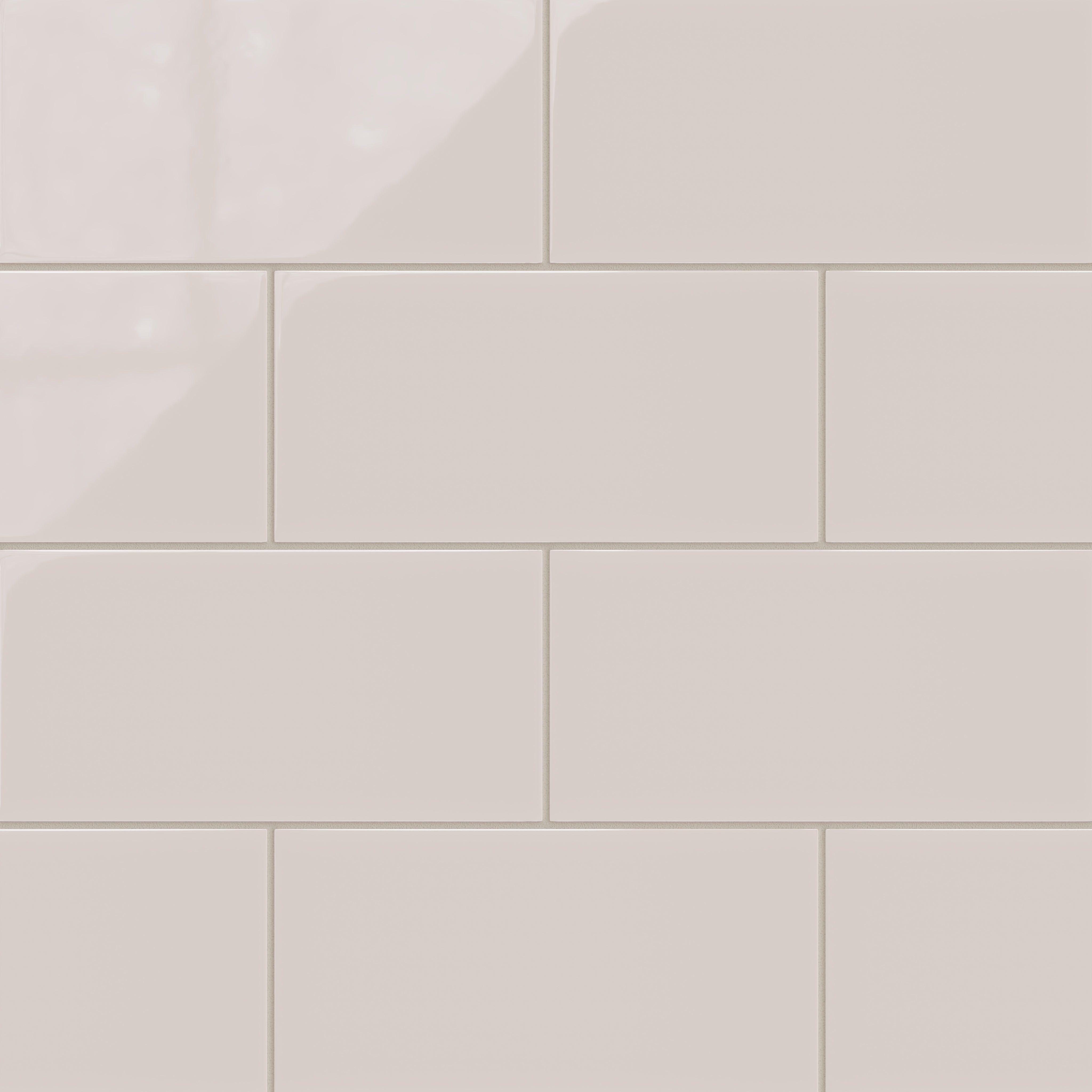 6x12 Natural Press Ceramic Tile in Tyrian Purple Gloss