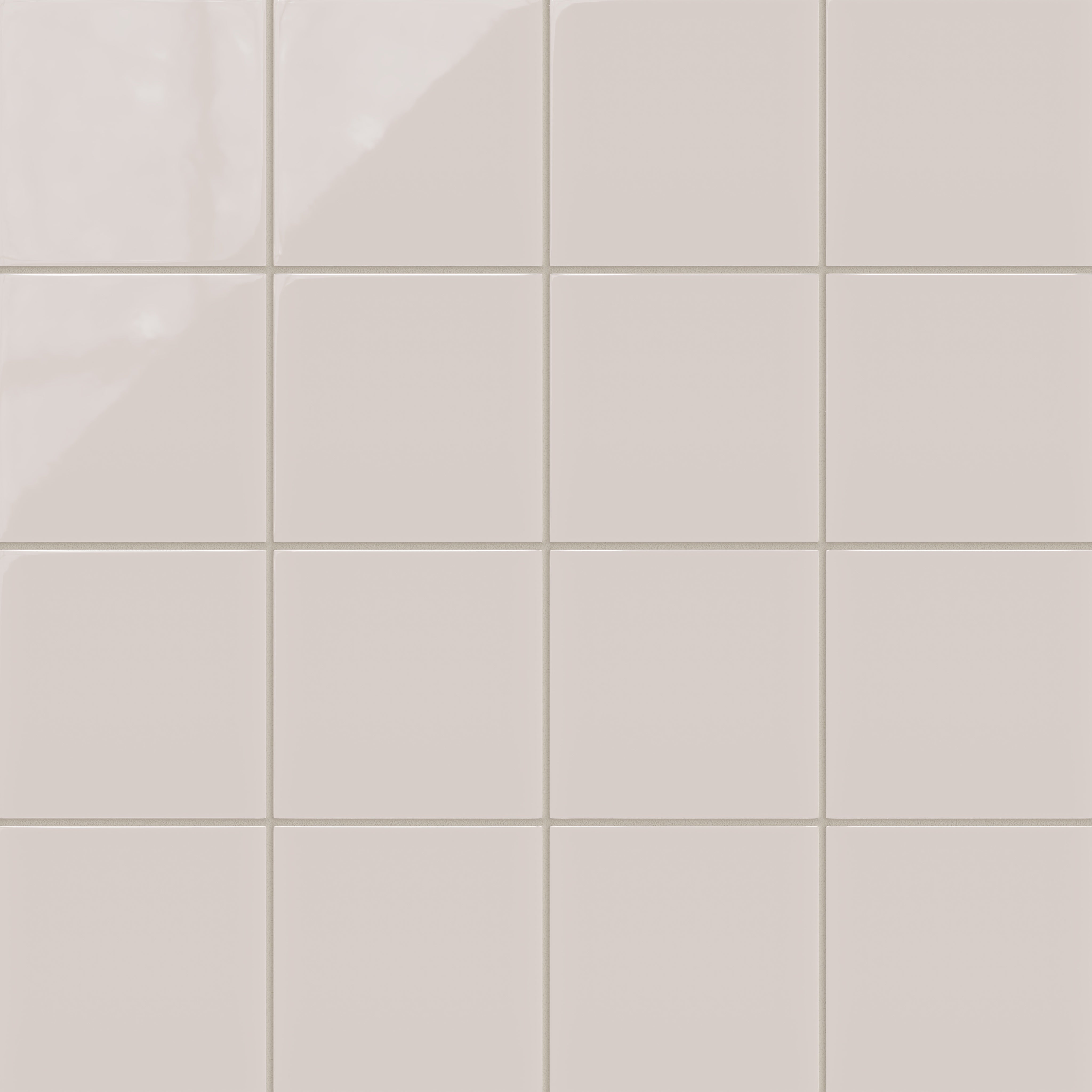 6x6 Natural Press Ceramic Tile in Tyrian Purple Gloss