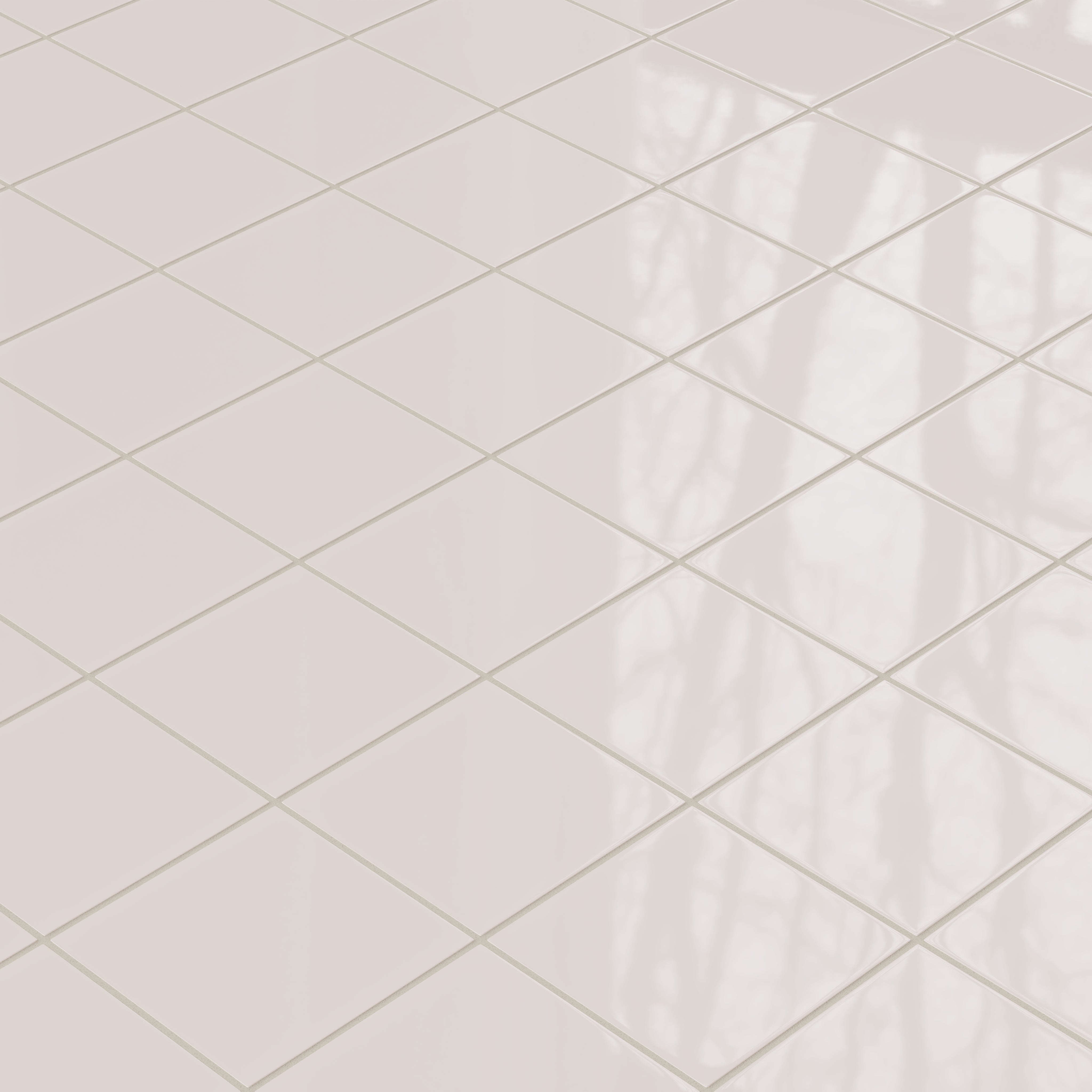 6x6 Natural Press Ceramic Tile in Tyrian Purple Gloss