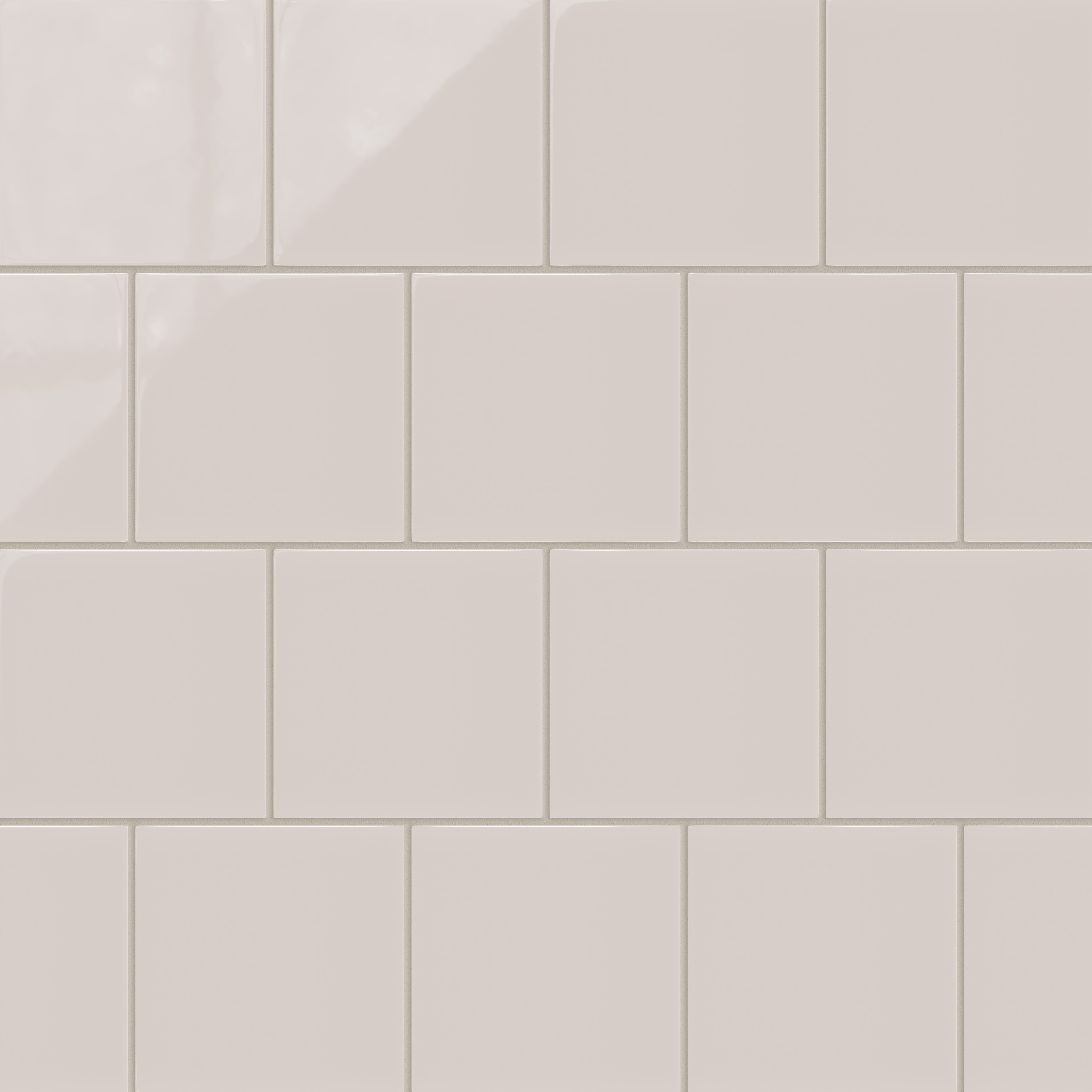 6x6 Natural Press Ceramic Tile in Tyrian Purple Gloss