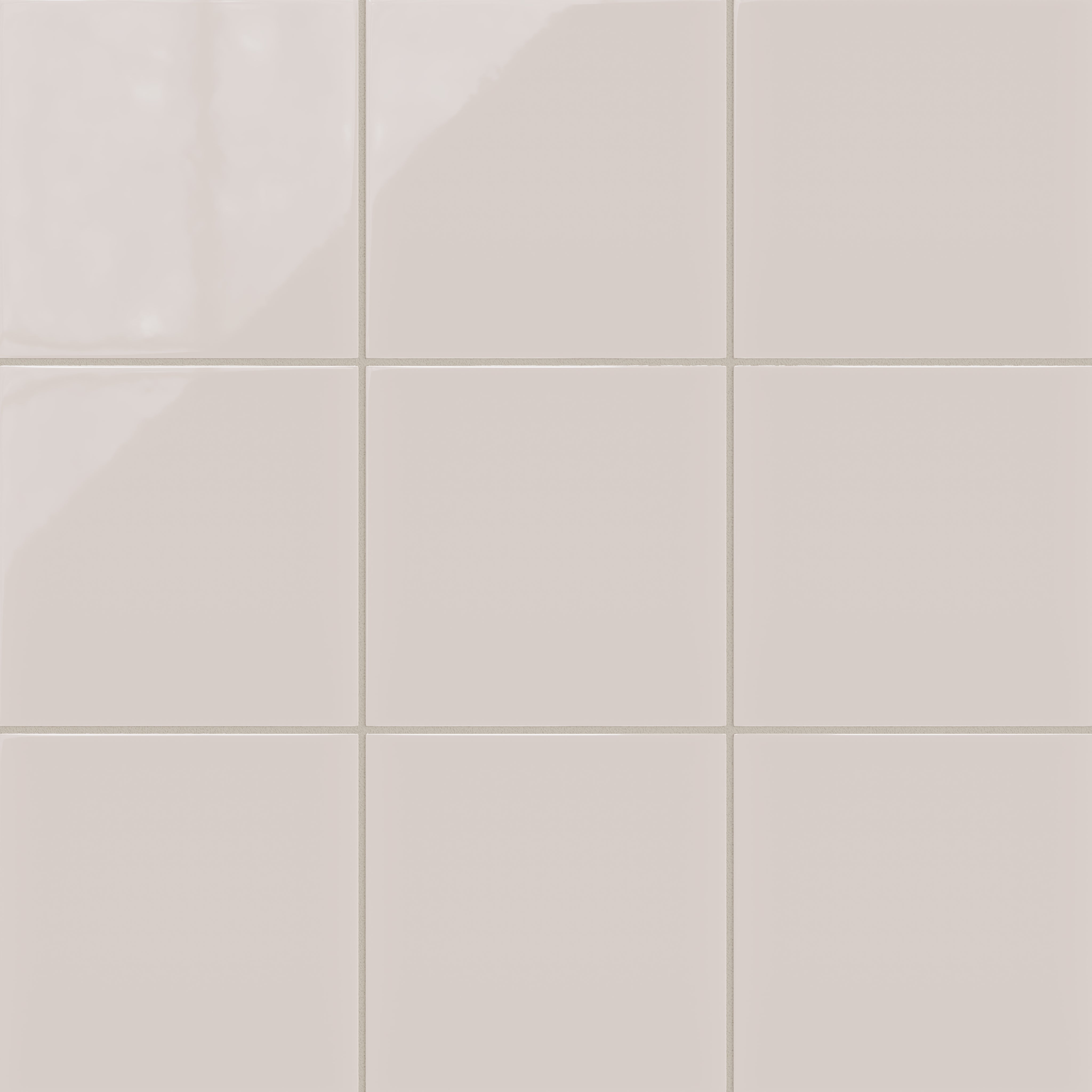 8x8 Natural Press Ceramic Tile in Tyrian Purple Gloss