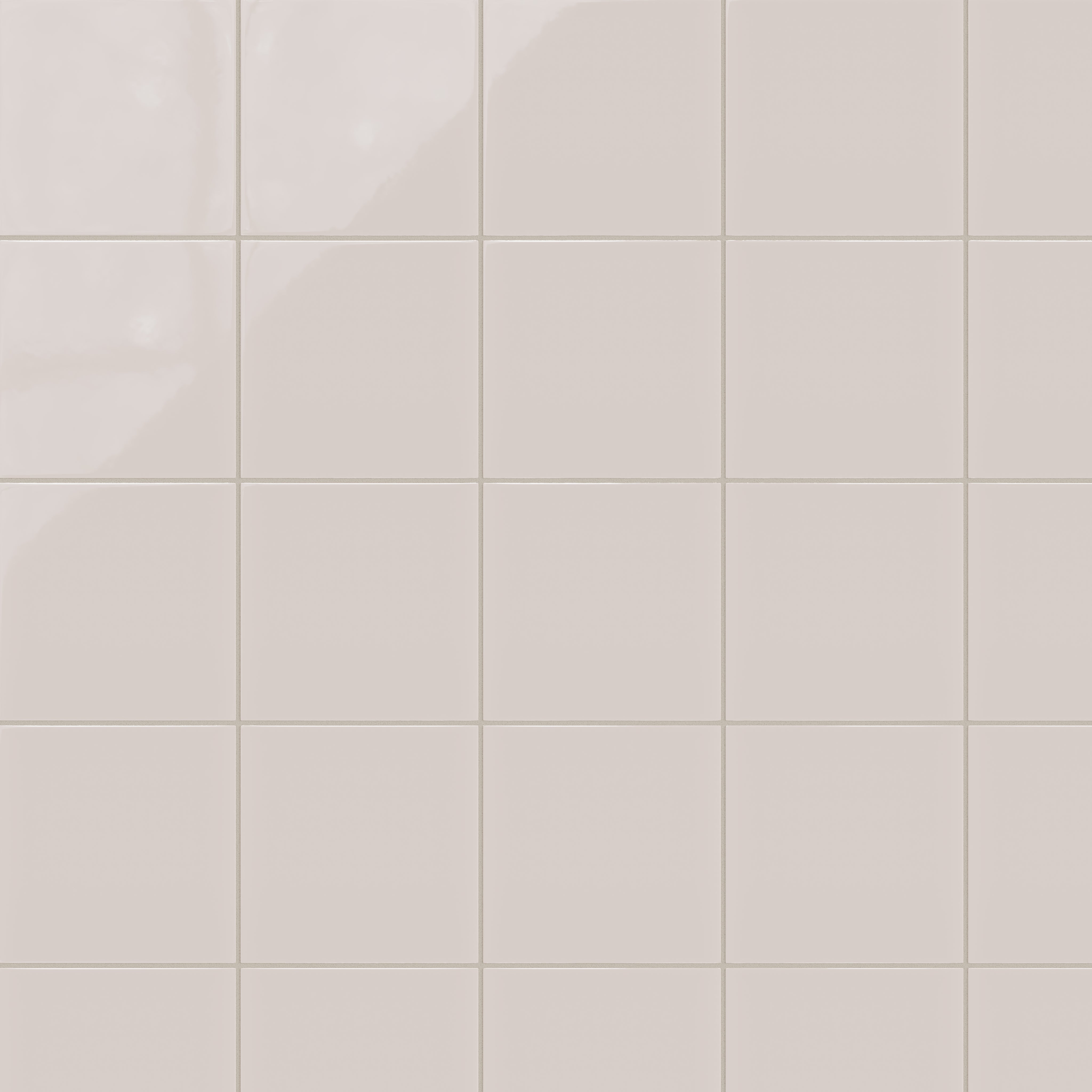 8x8 Natural Press Ceramic Tile in Tyrian Purple Gloss