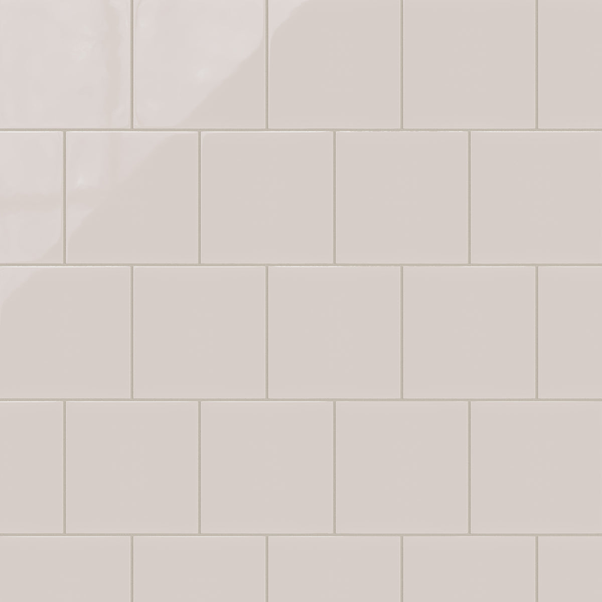 8x8 Natural Press Ceramic Tile in Tyrian Purple Gloss