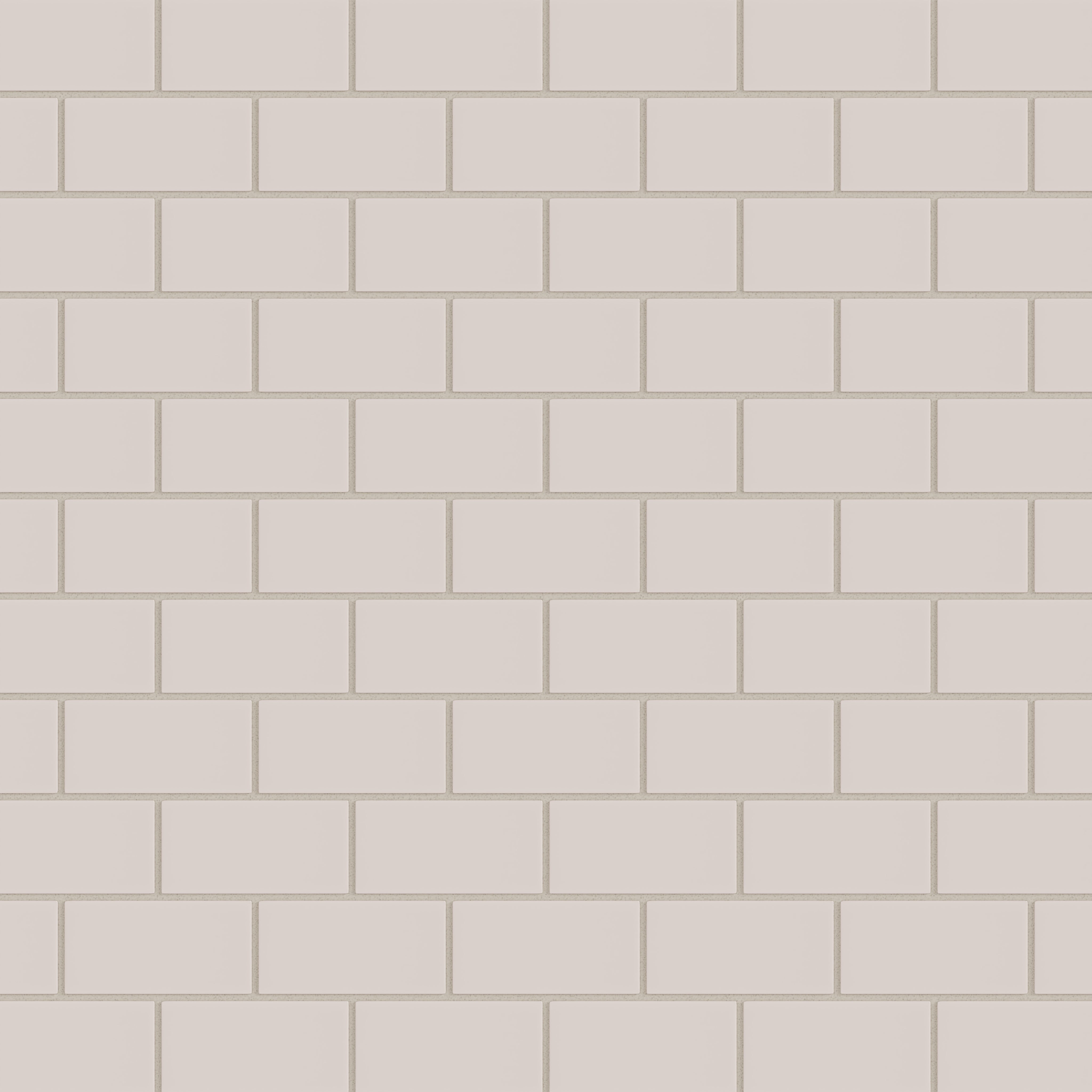 2x4 Half Offset Sheeted Natural Press Ceramic Mosaic Tile in Tyrian Purple Matte