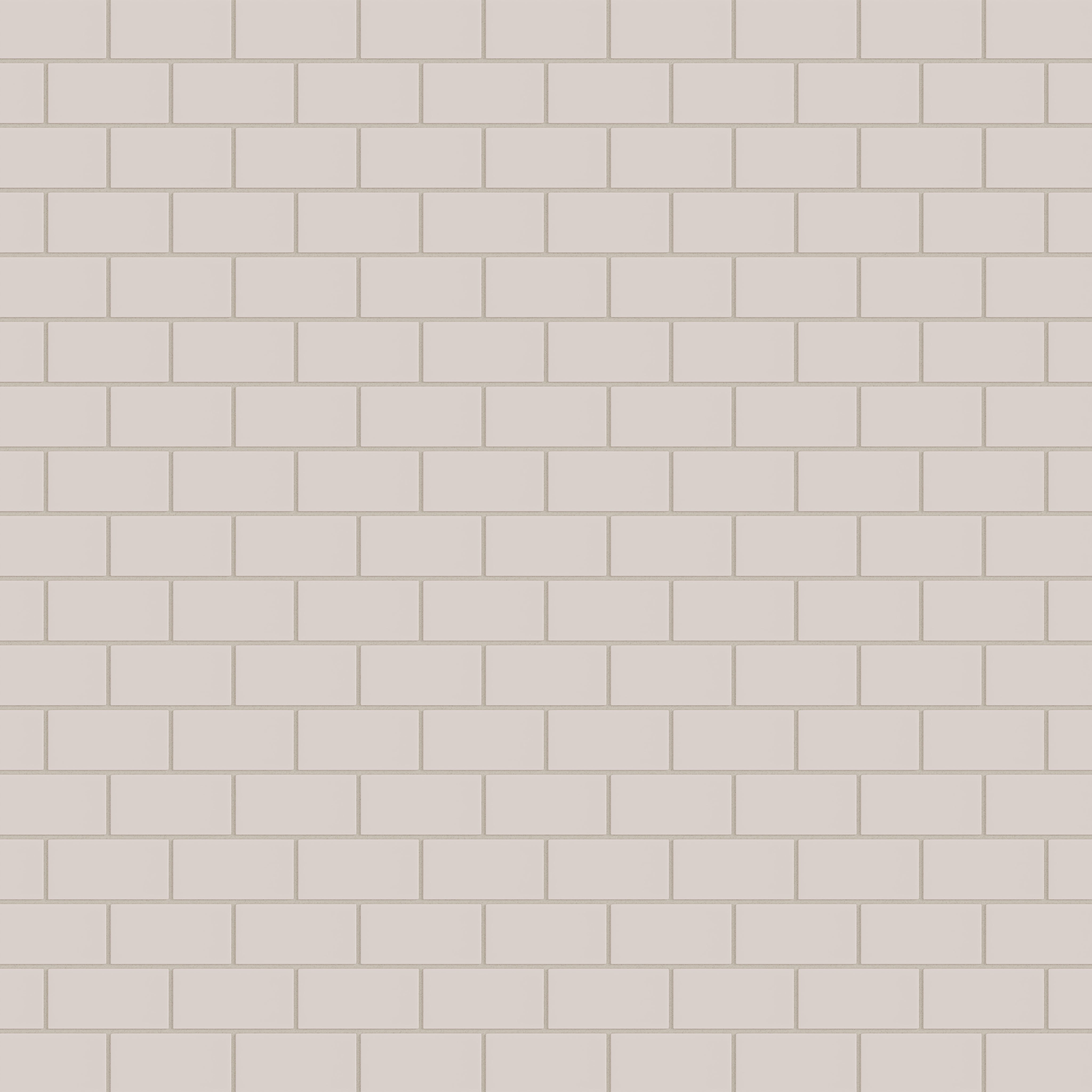 2x4 Half Offset Sheeted Natural Press Ceramic Mosaic Tile in Tyrian Purple Matte