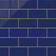 4x8 Natural Press Ceramic Tile in Ultramarine Gloss