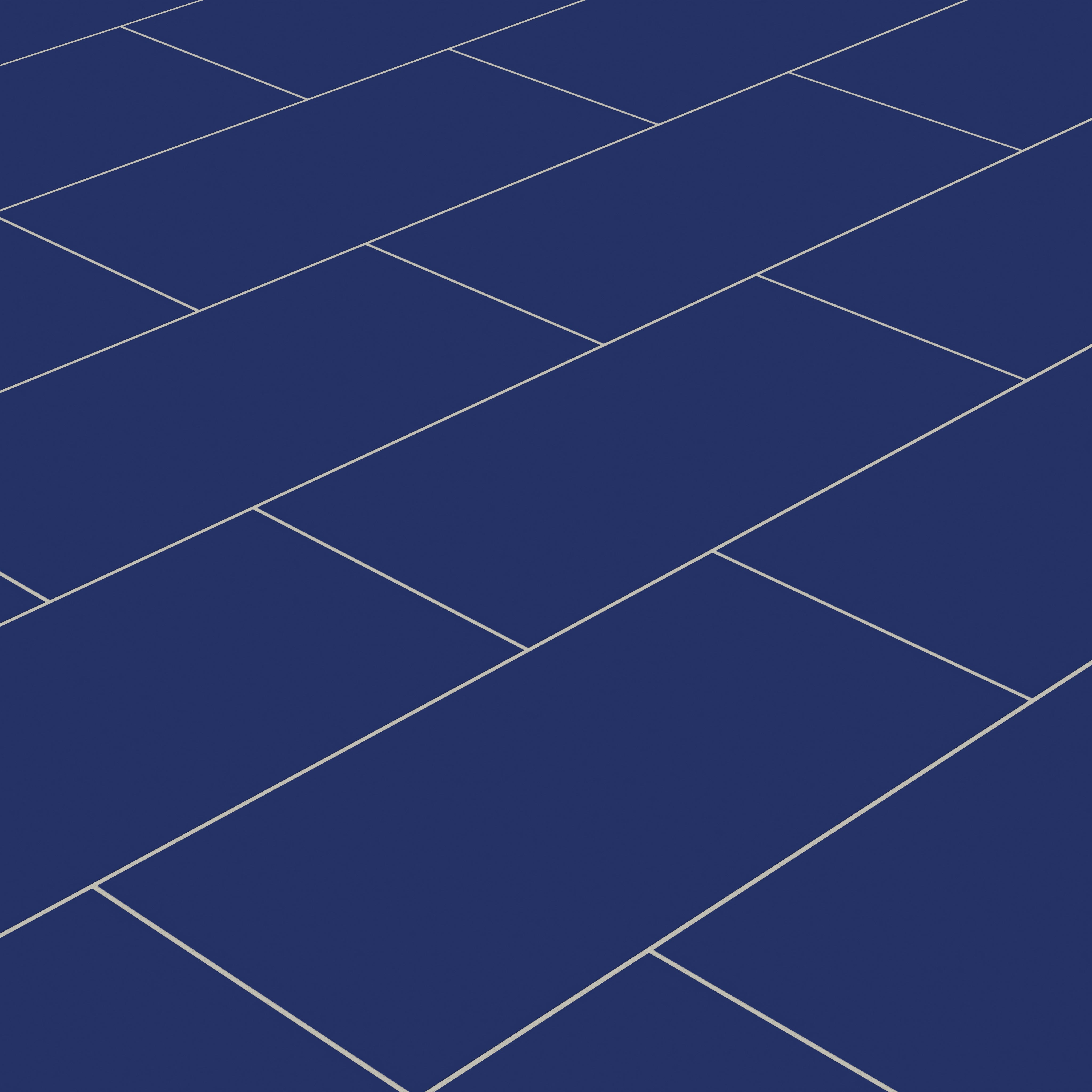 12x24 Natural Press Ceramic Tile in Ultramarine Matte