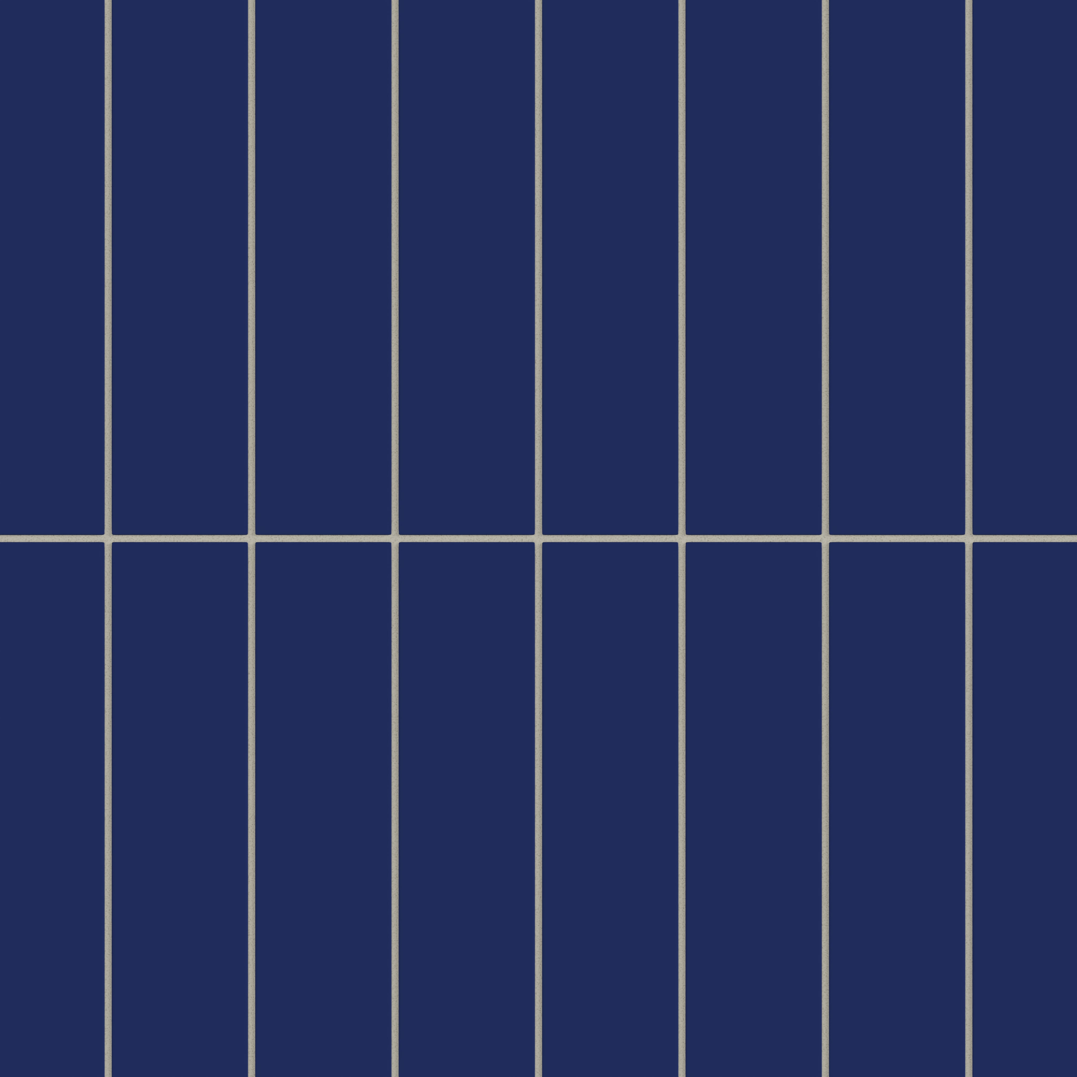 3x12 Natural Press Ceramic Tile in Ultramarine Matte