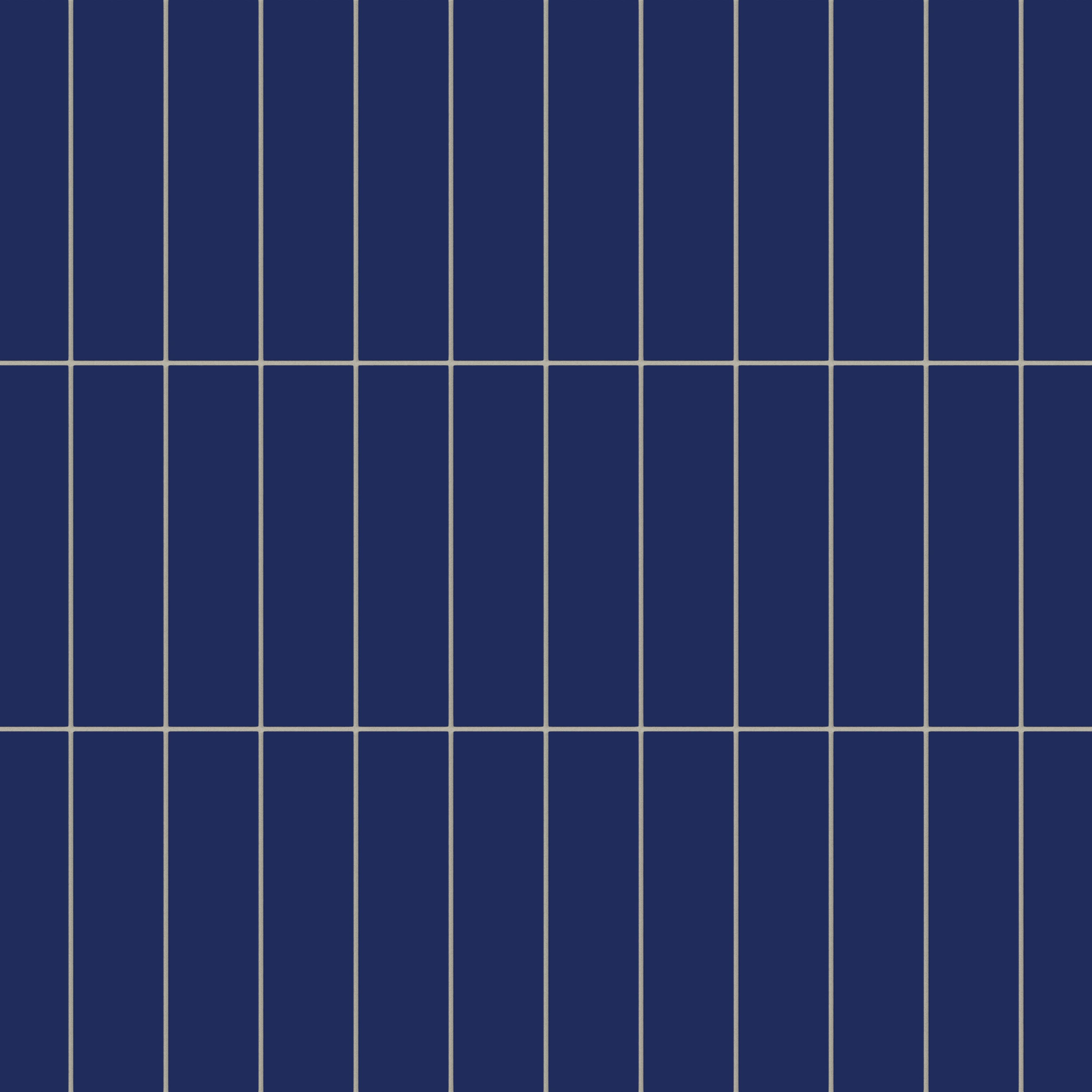 3x12 Natural Press Ceramic Tile in Ultramarine Matte
