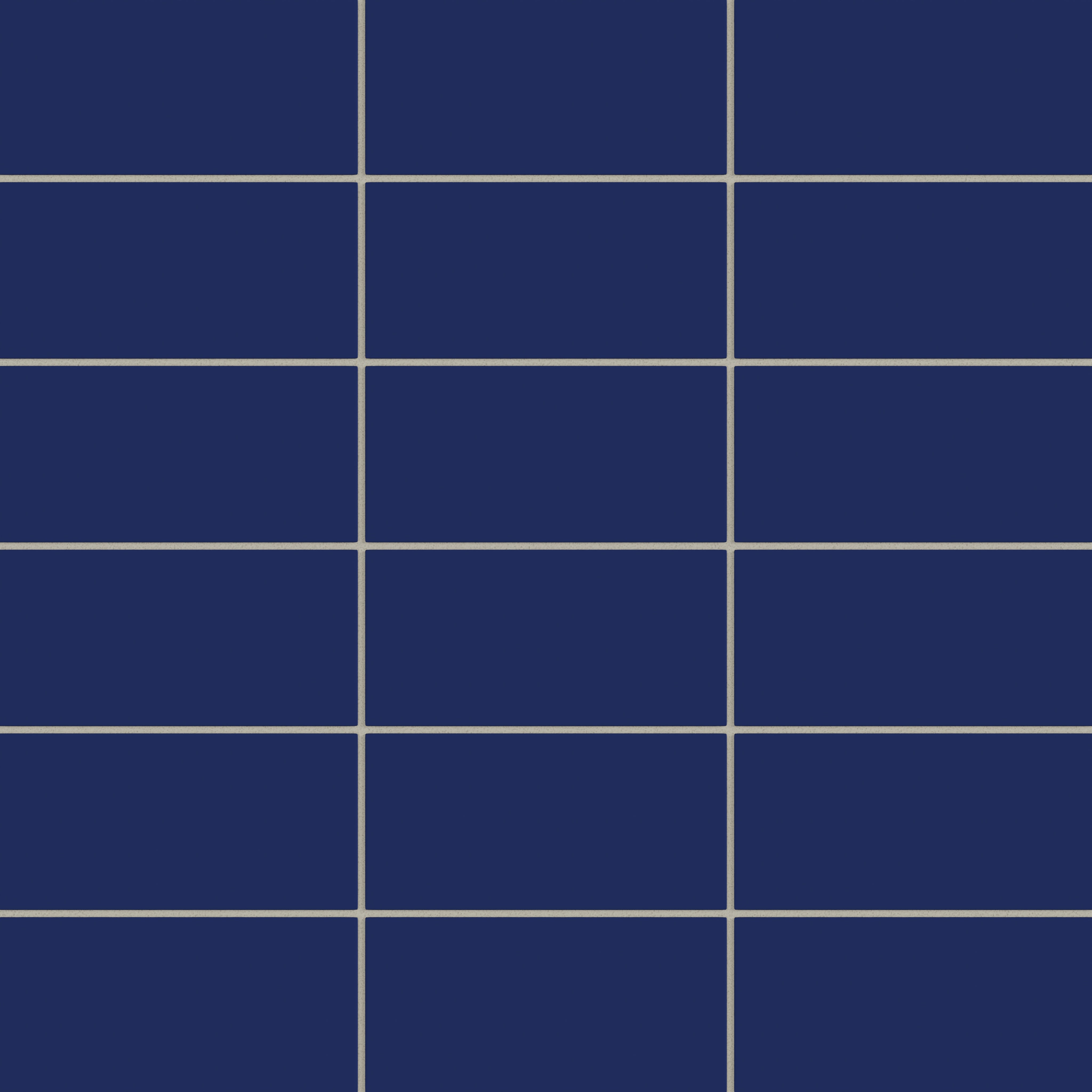 4x8 Natural Press Ceramic Tile in Ultramarine Matte