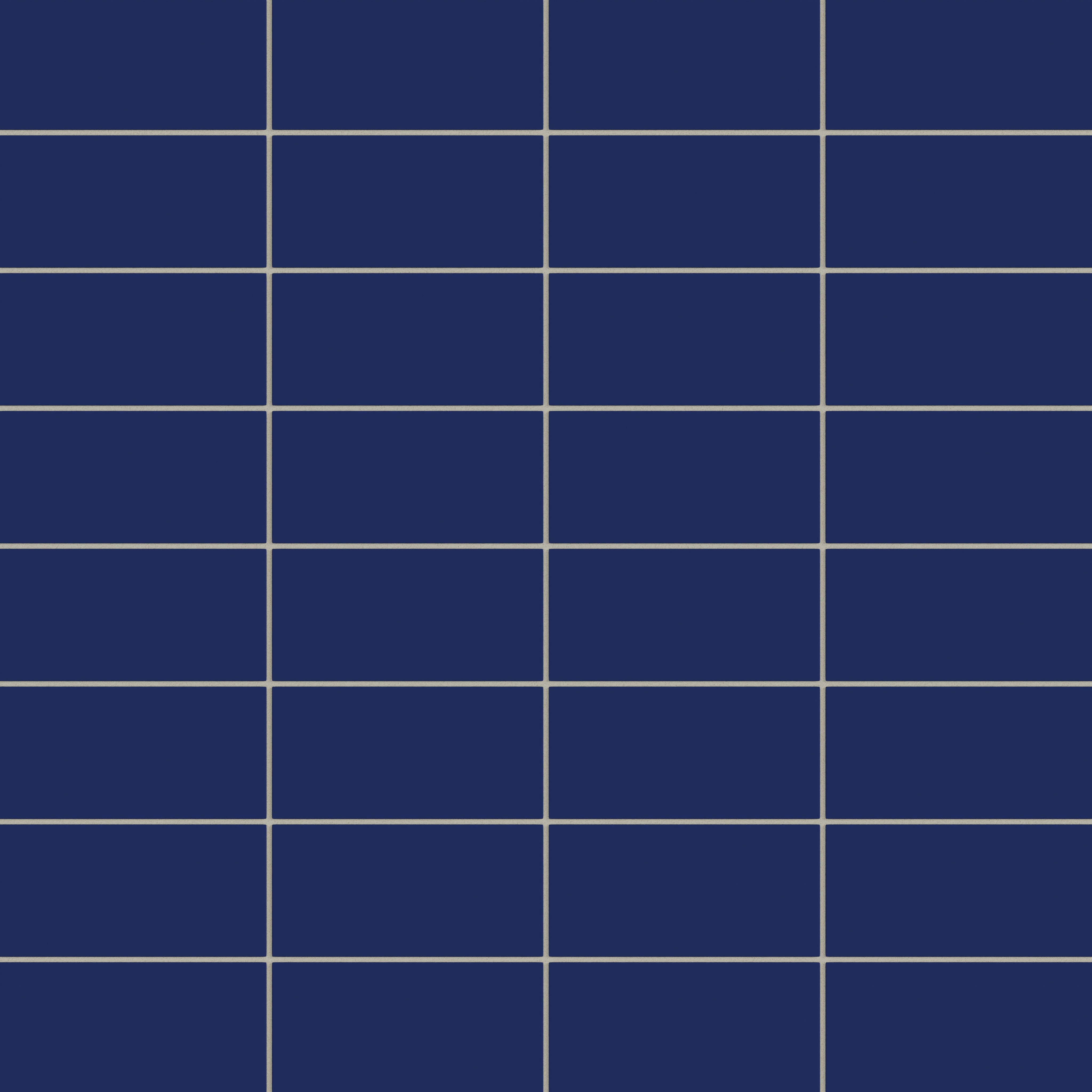 4x8 Natural Press Ceramic Tile in Ultramarine Matte