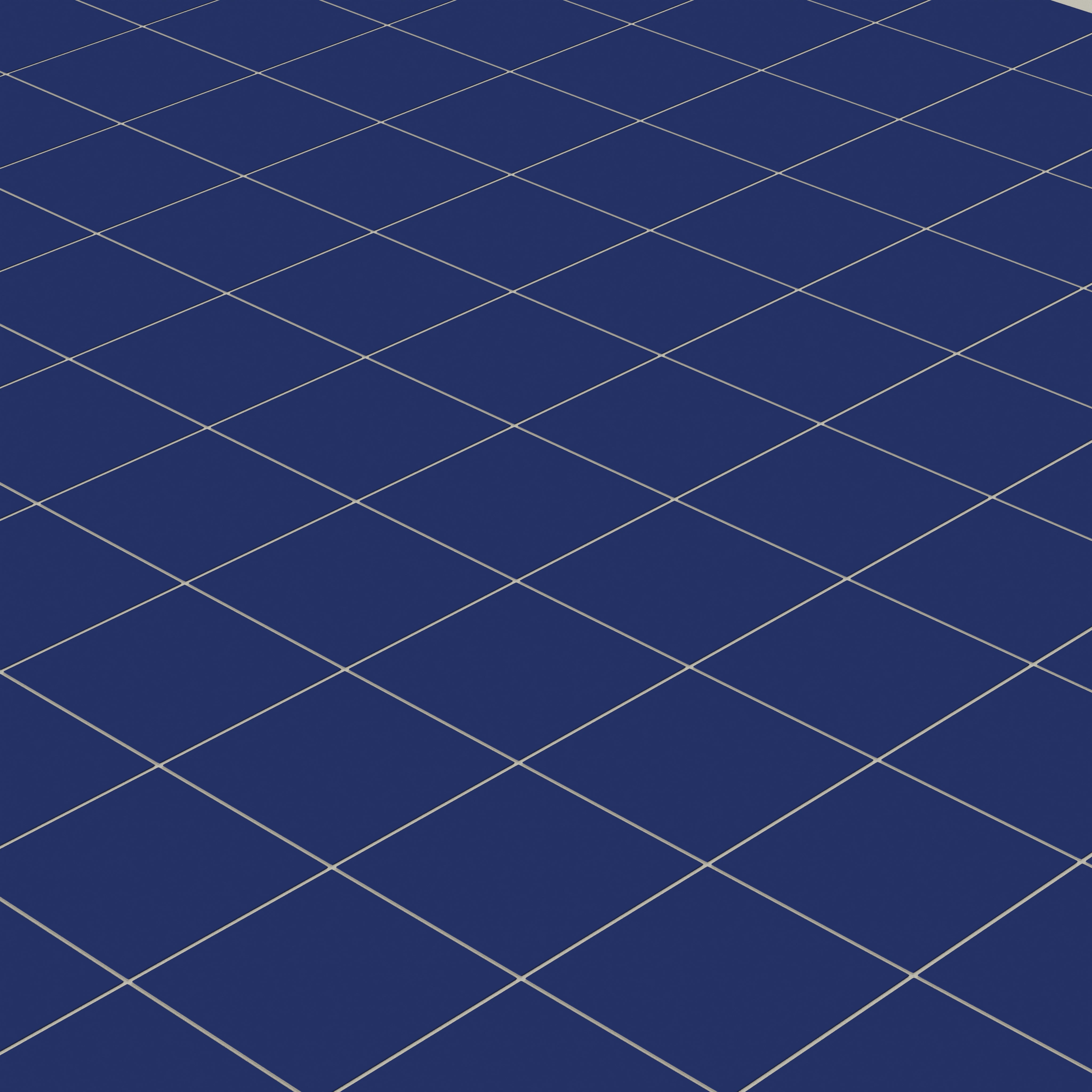8x8 Natural Press Ceramic Tile in Ultramarine Matte