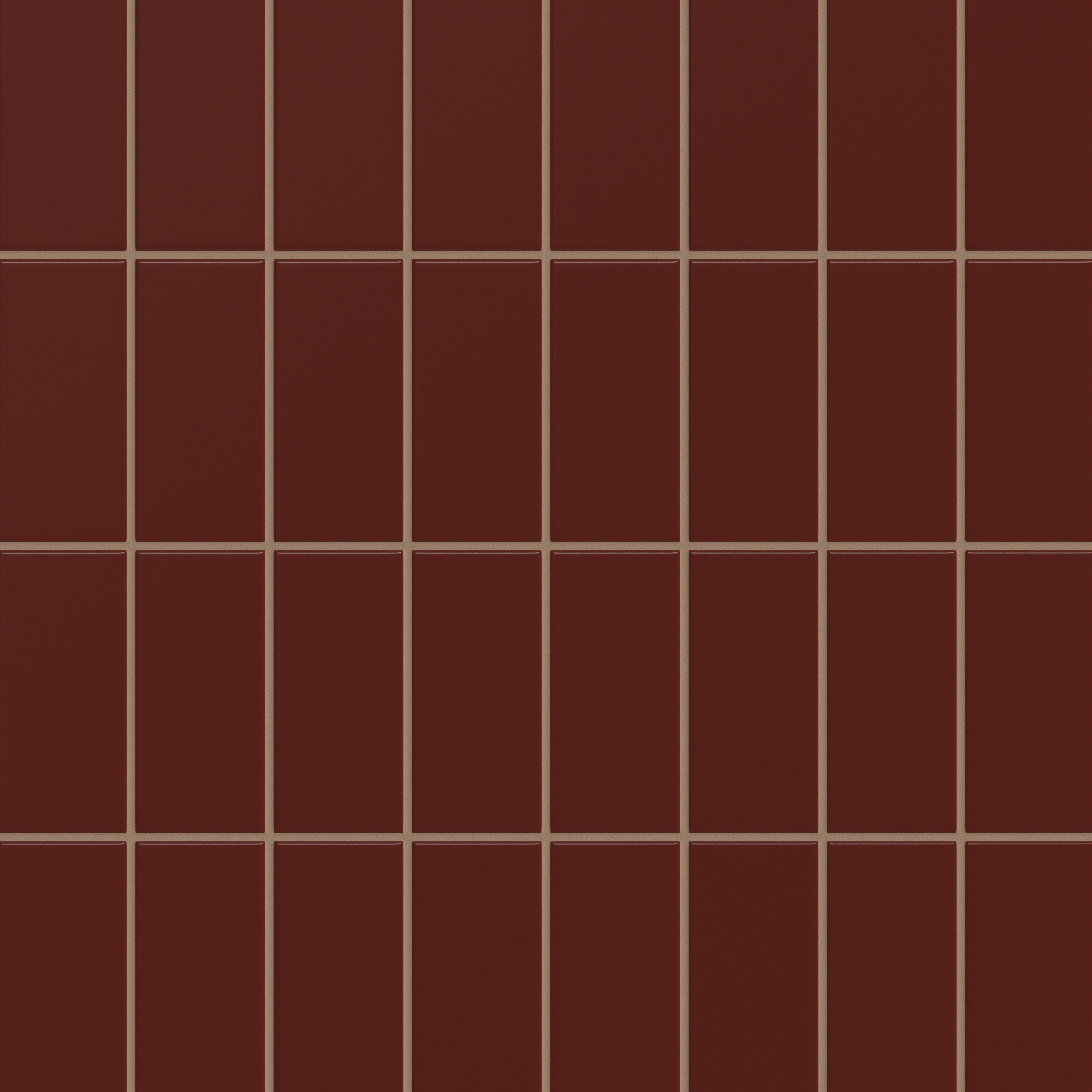 3x6 Original Ceramic Tile in Vintage Leather Matte