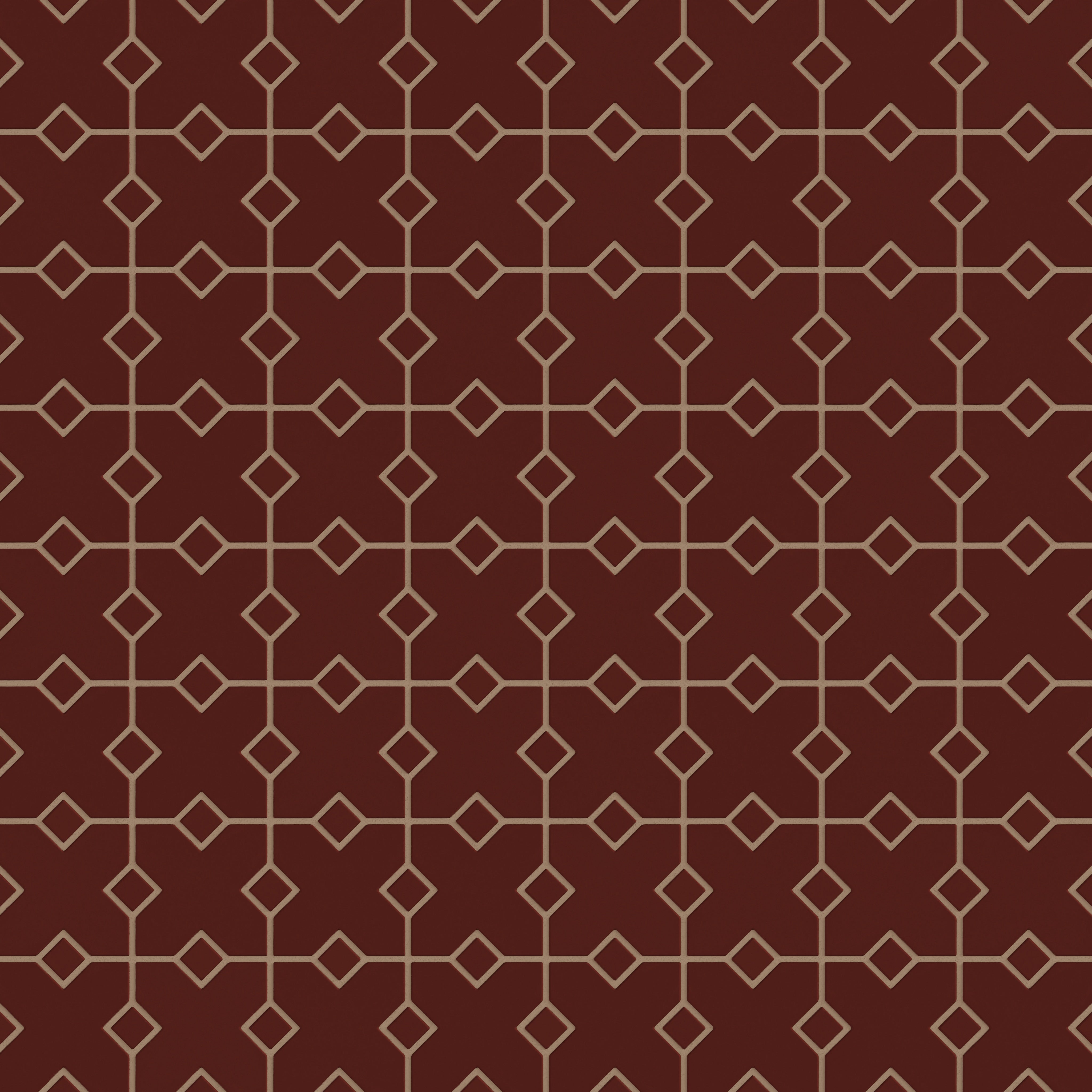 Hacienda Sheeted Original Ceramic Tile in Vintage Leather Matte