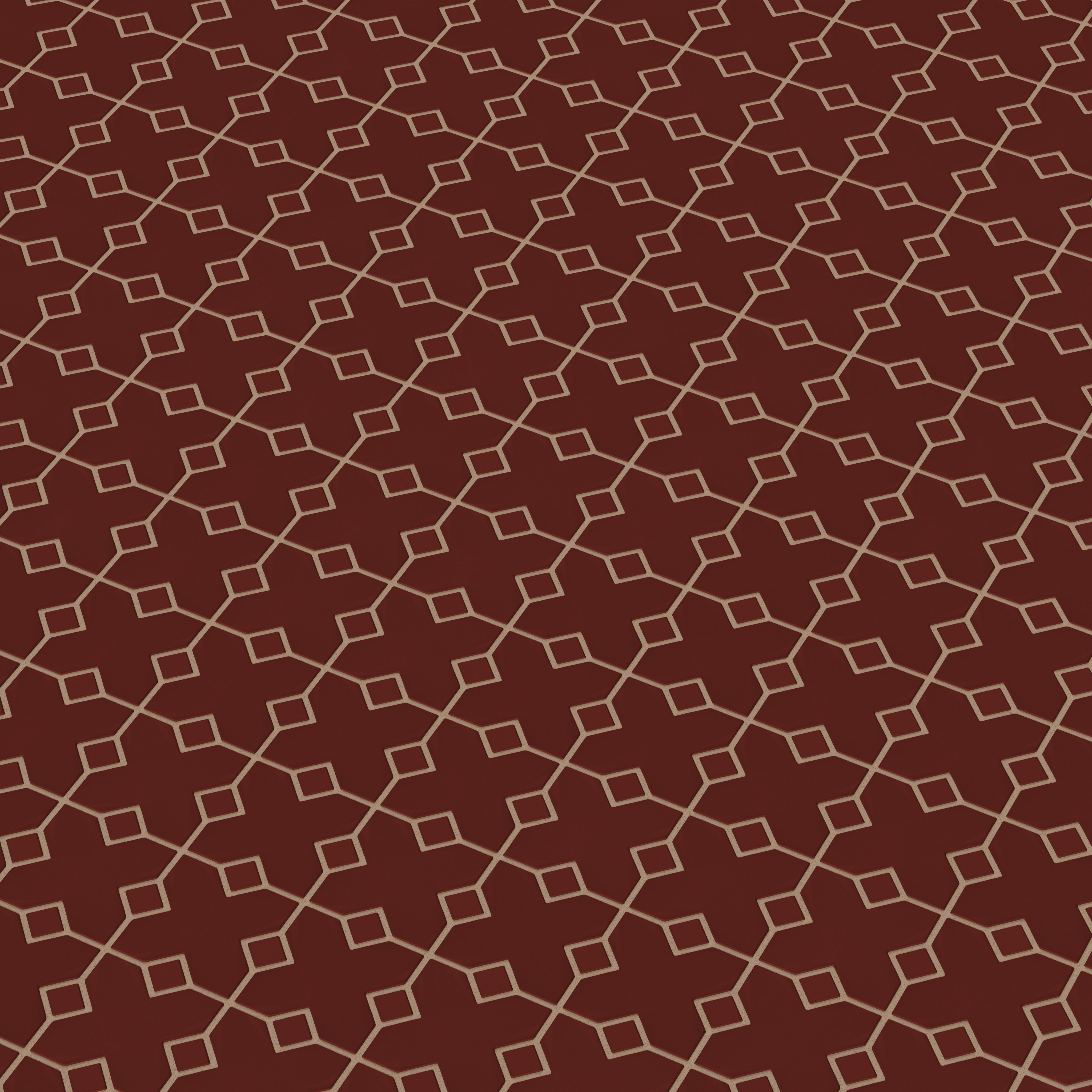 Hacienda Sheeted Original Ceramic Tile in Vintage Leather Matte