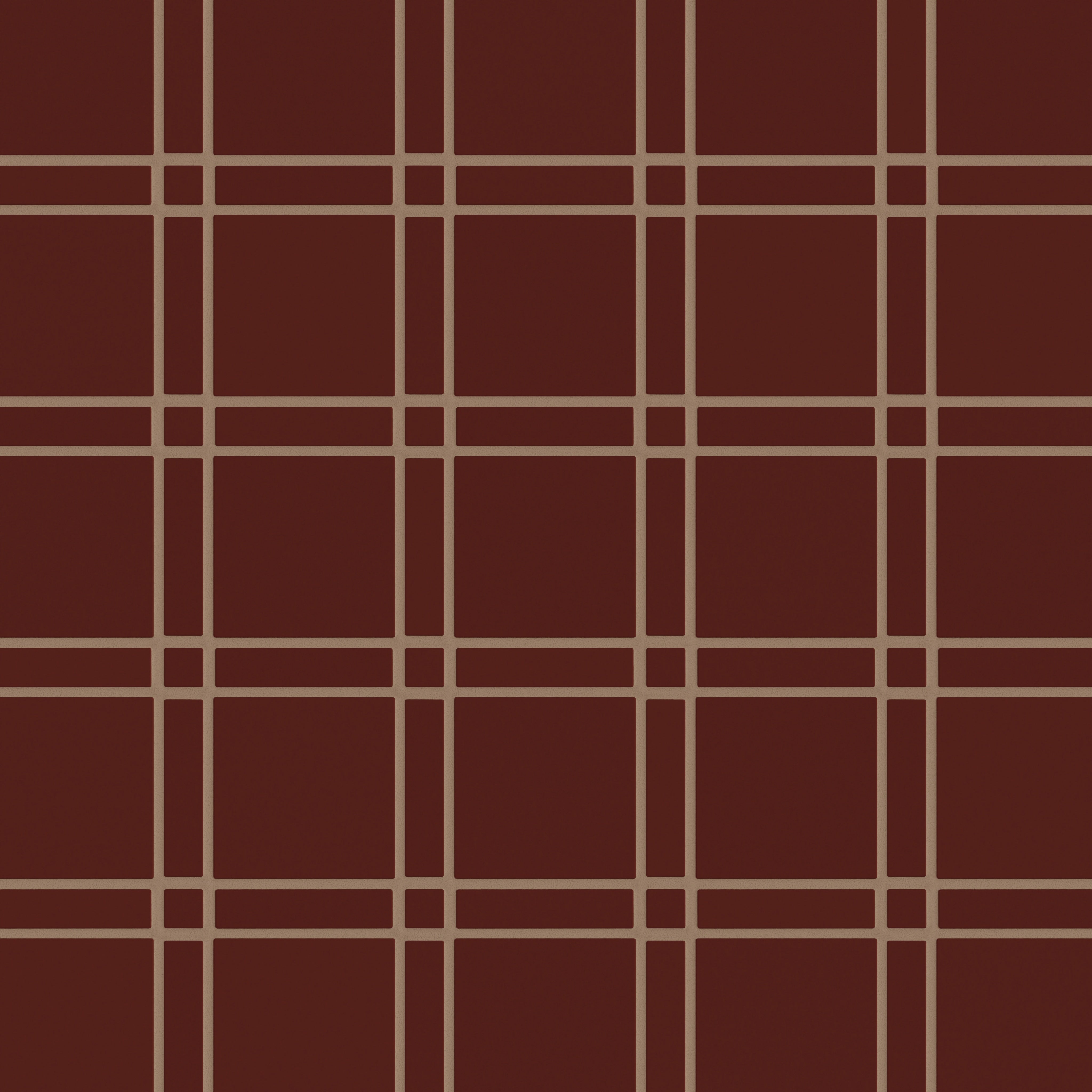 Lattice Sheeted Original Ceramic Tile in Vintage Leather Matte