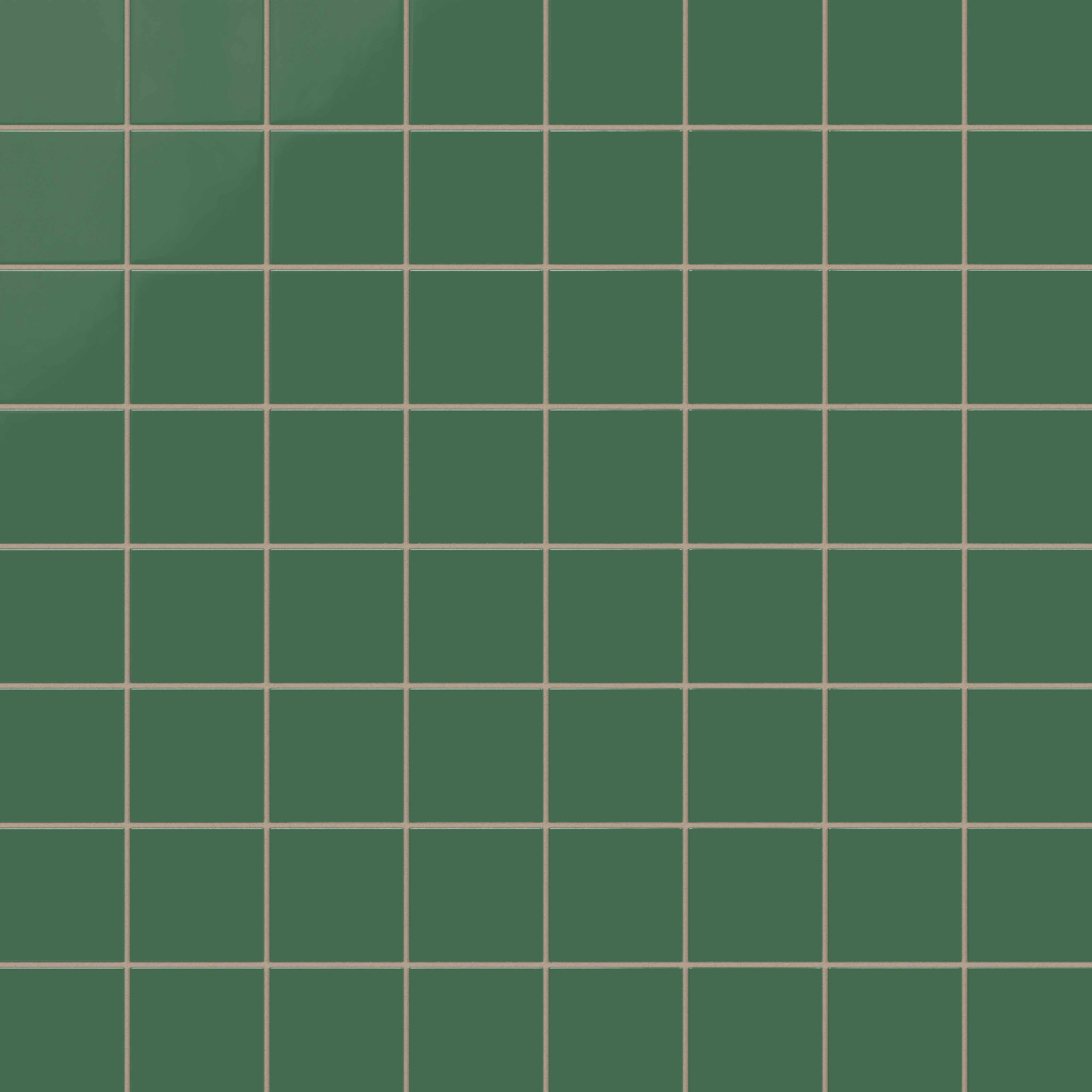 4x4 Natural Press Ceramic Tile in Viridian Gloss