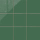 8x8 Natural Press Ceramic Tile in Viridian Gloss