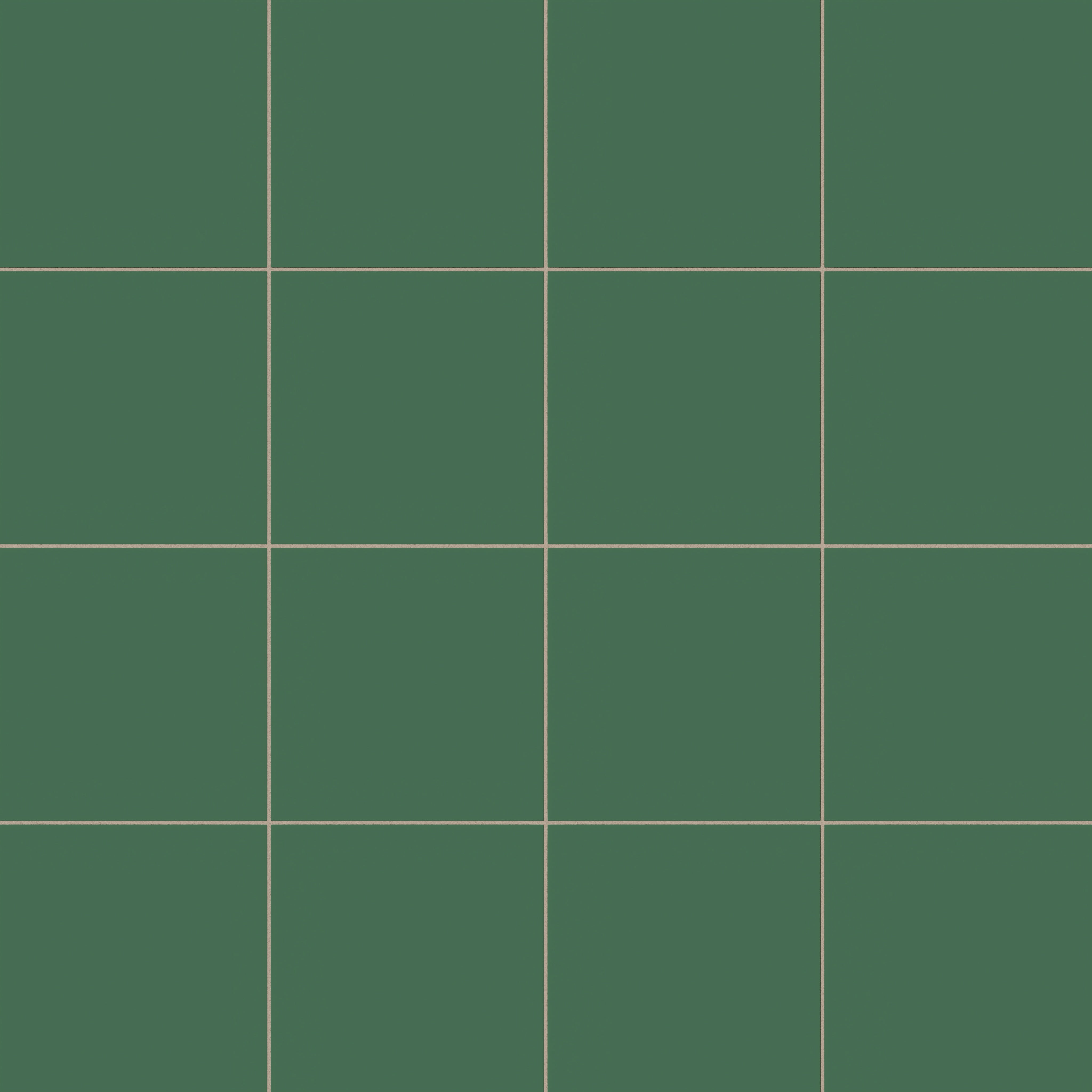 12x12 Natural Press Ceramic Tile in Viridian Matte