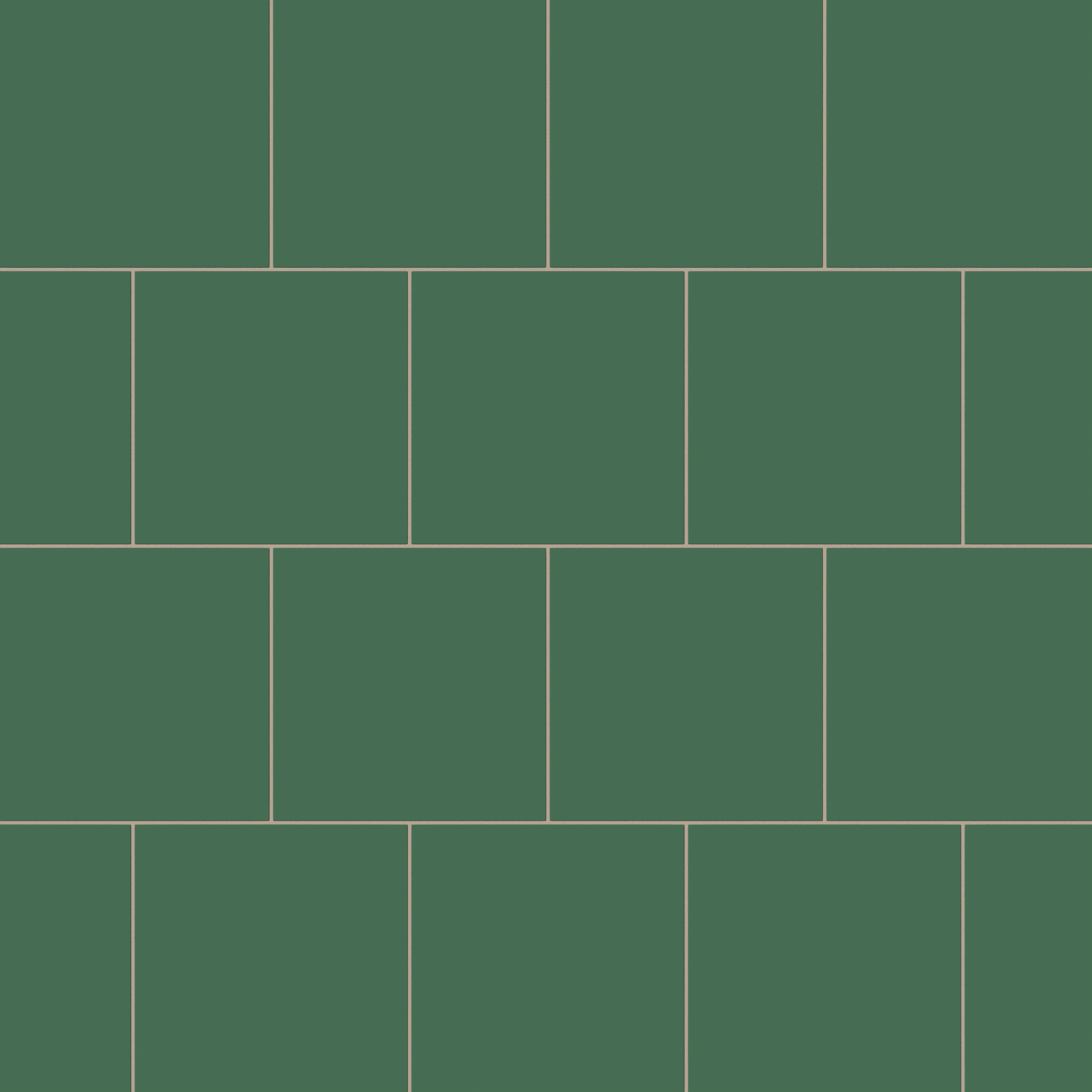 12x12 Natural Press Ceramic Tile in Viridian Matte